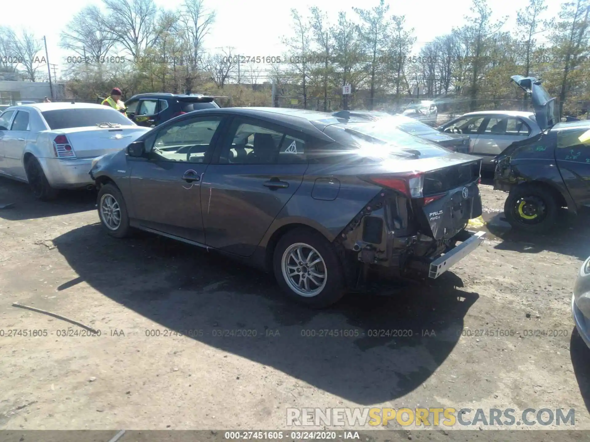 3 Photograph of a damaged car JTDL9RFU3K3002666 TOYOTA PRIUS 2019