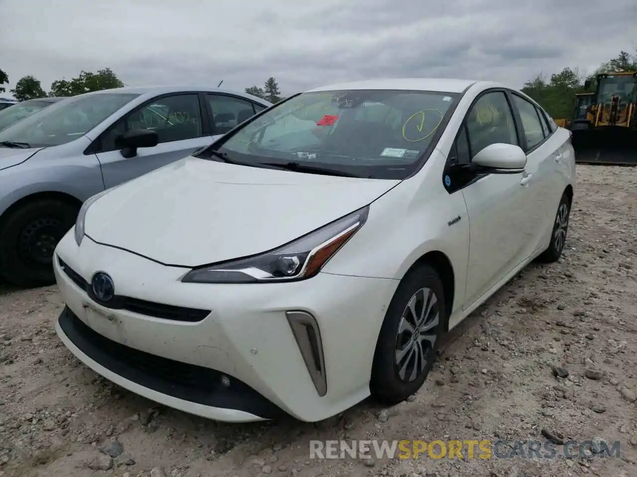 2 Фотография поврежденного автомобиля JTDL9RFU3K3005003 TOYOTA PRIUS 2019