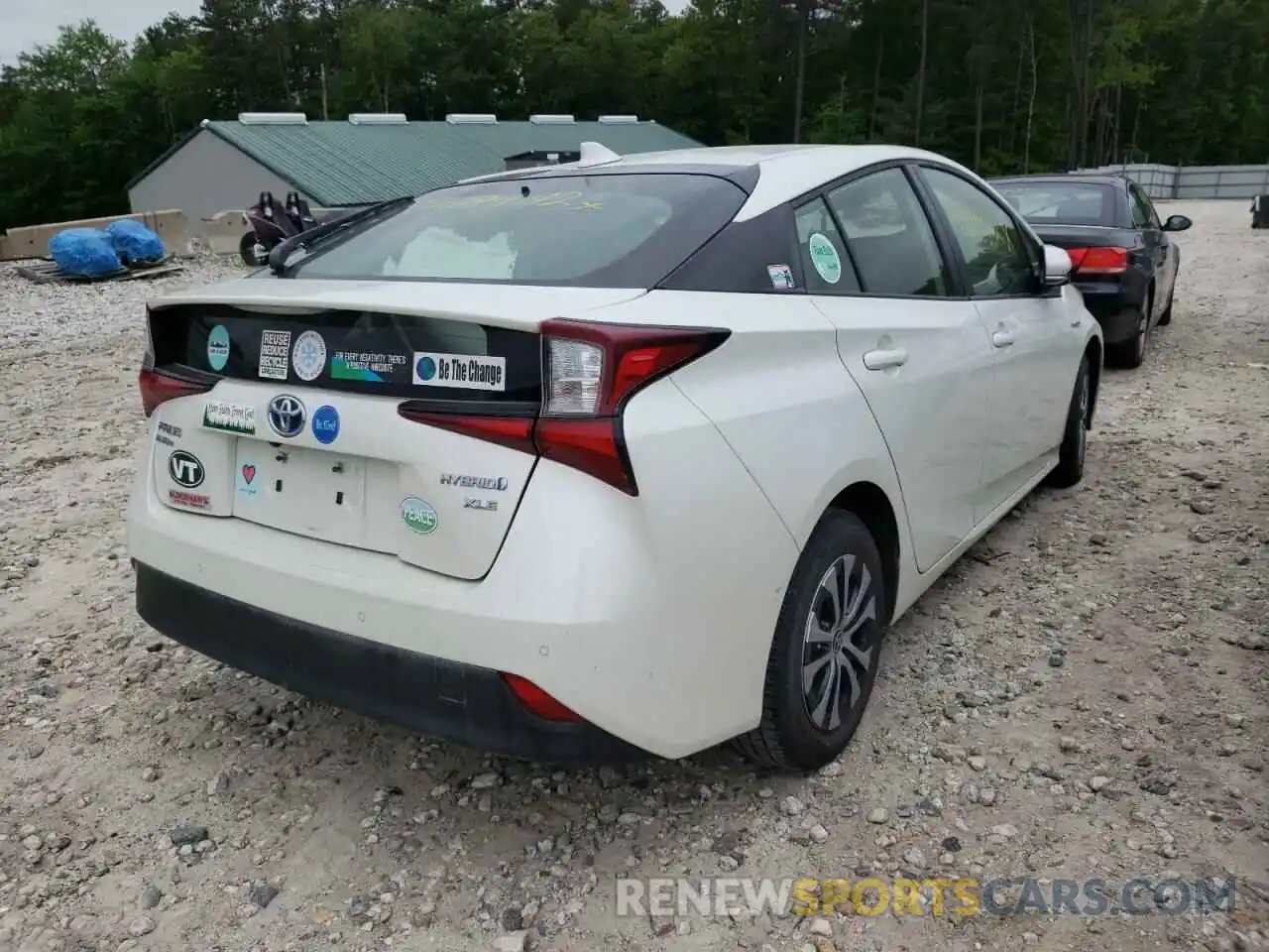 4 Photograph of a damaged car JTDL9RFU3K3005003 TOYOTA PRIUS 2019