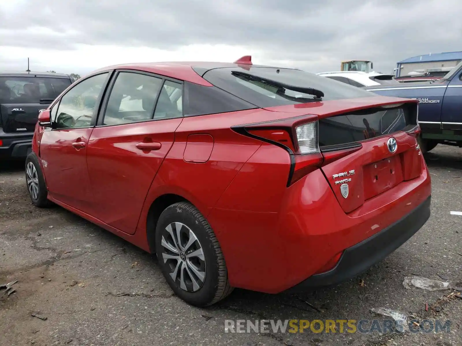 3 Photograph of a damaged car JTDL9RFU3K3005681 TOYOTA PRIUS 2019