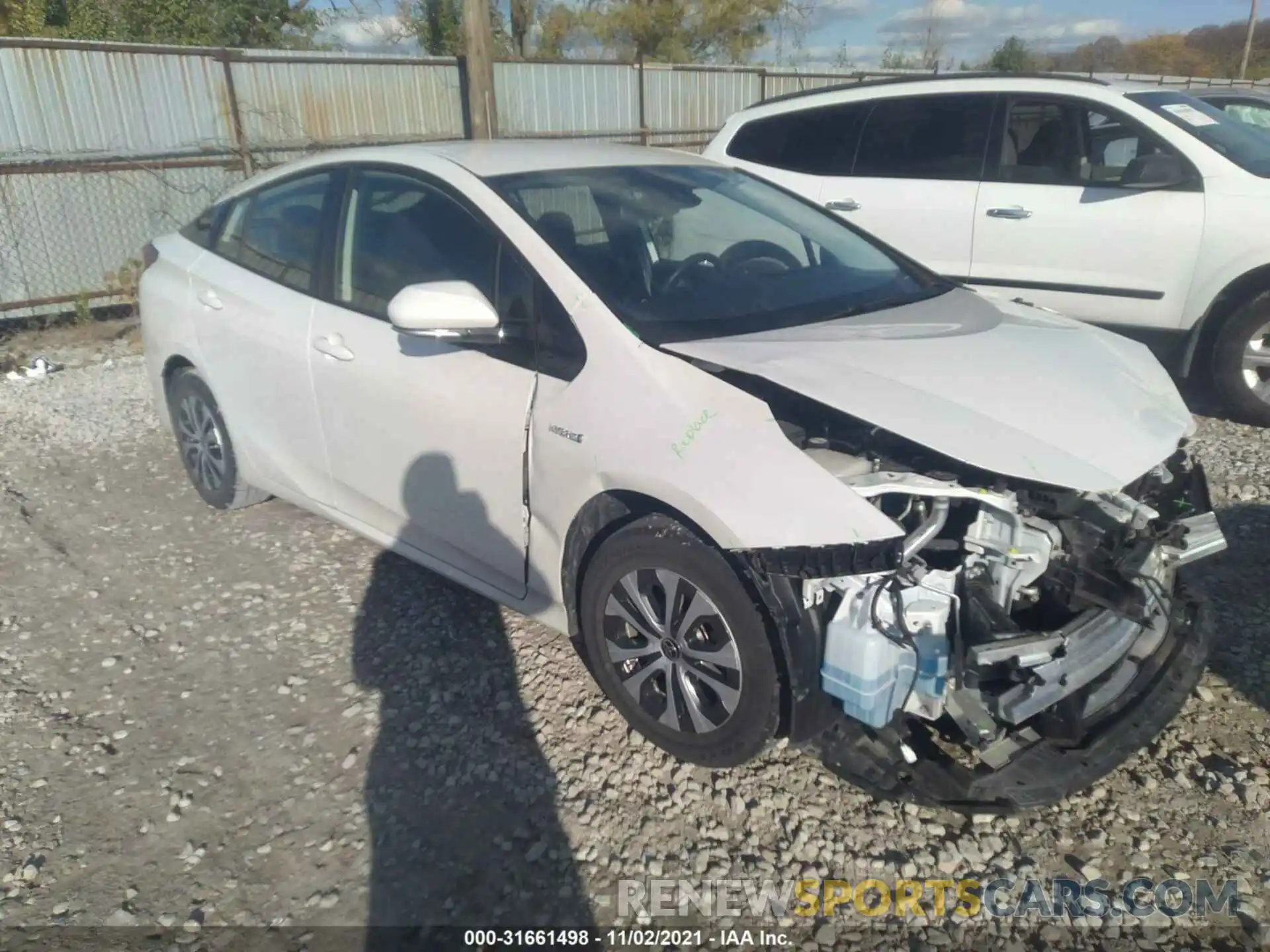 1 Photograph of a damaged car JTDL9RFU3K3006359 TOYOTA PRIUS 2019