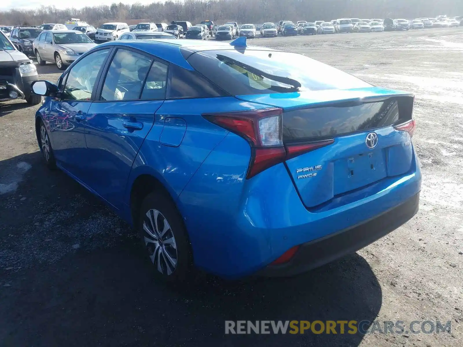 3 Photograph of a damaged car JTDL9RFU3K3006460 TOYOTA PRIUS 2019