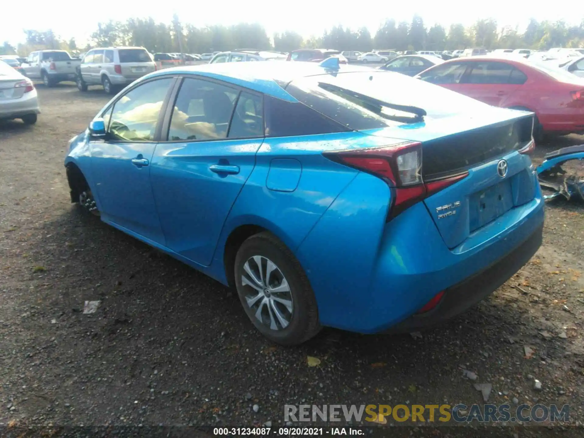 3 Photograph of a damaged car JTDL9RFU3K3008578 TOYOTA PRIUS 2019