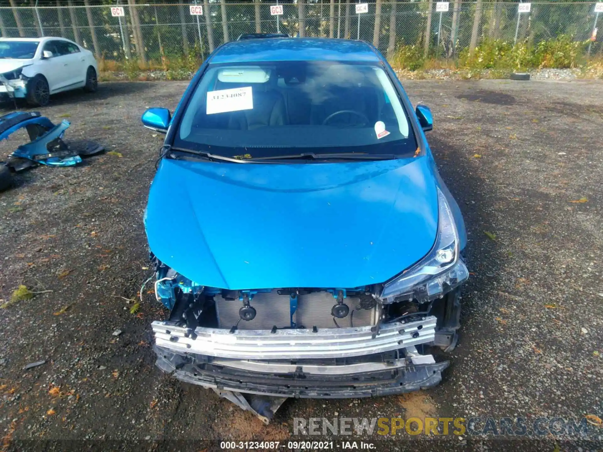 6 Photograph of a damaged car JTDL9RFU3K3008578 TOYOTA PRIUS 2019