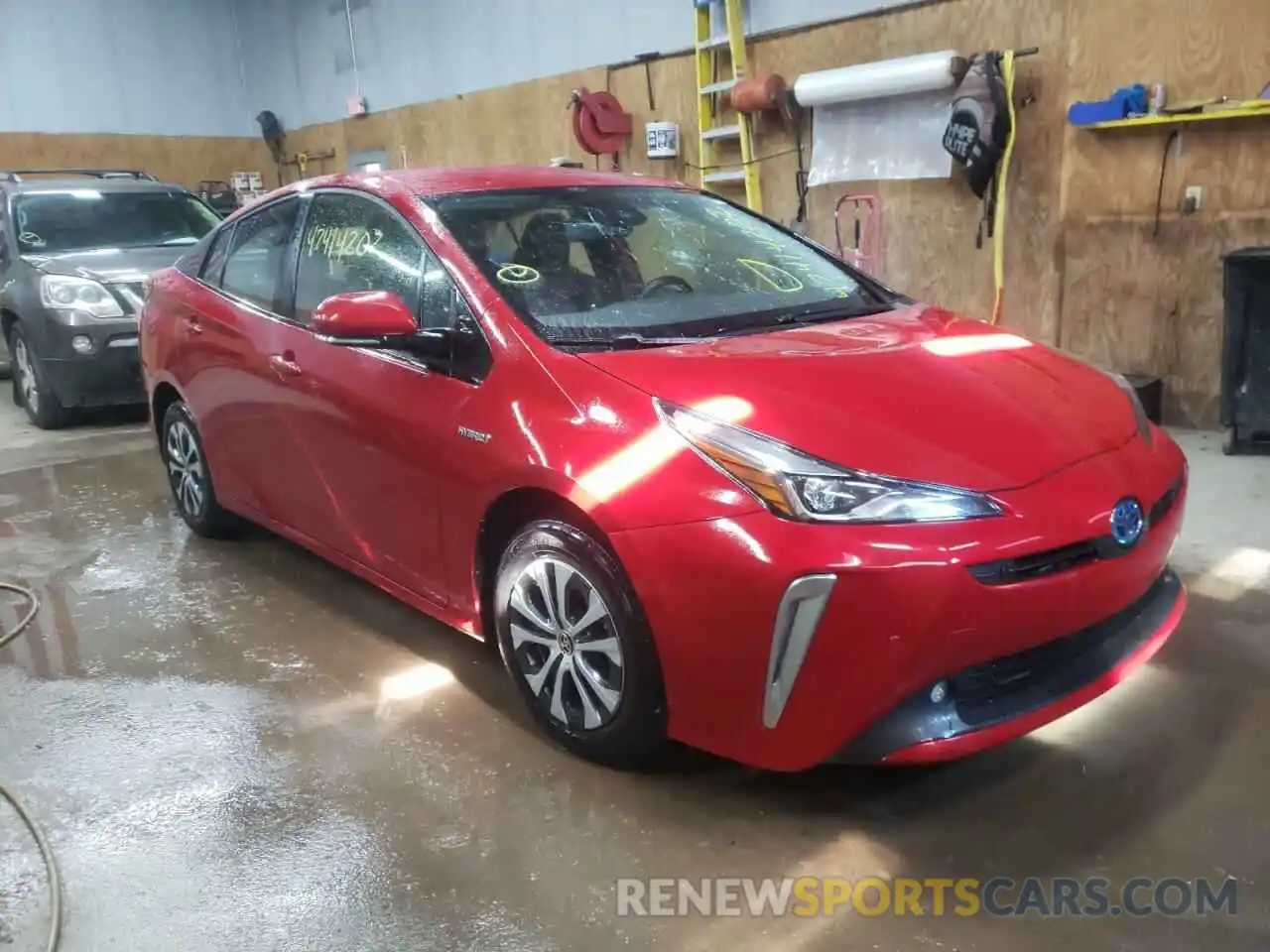 1 Photograph of a damaged car JTDL9RFU3K3010900 TOYOTA PRIUS 2019