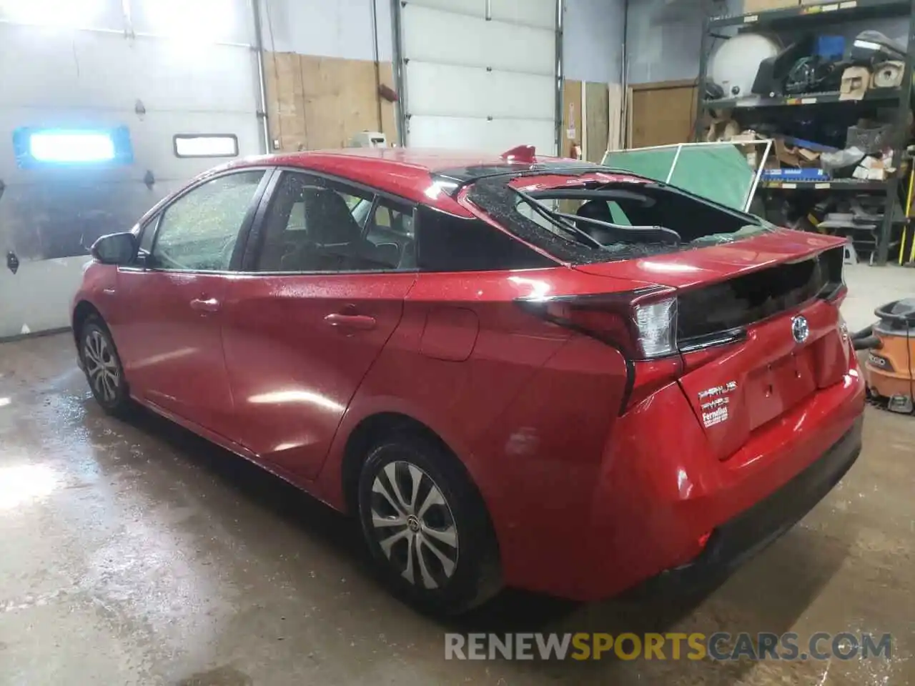 3 Photograph of a damaged car JTDL9RFU3K3010900 TOYOTA PRIUS 2019