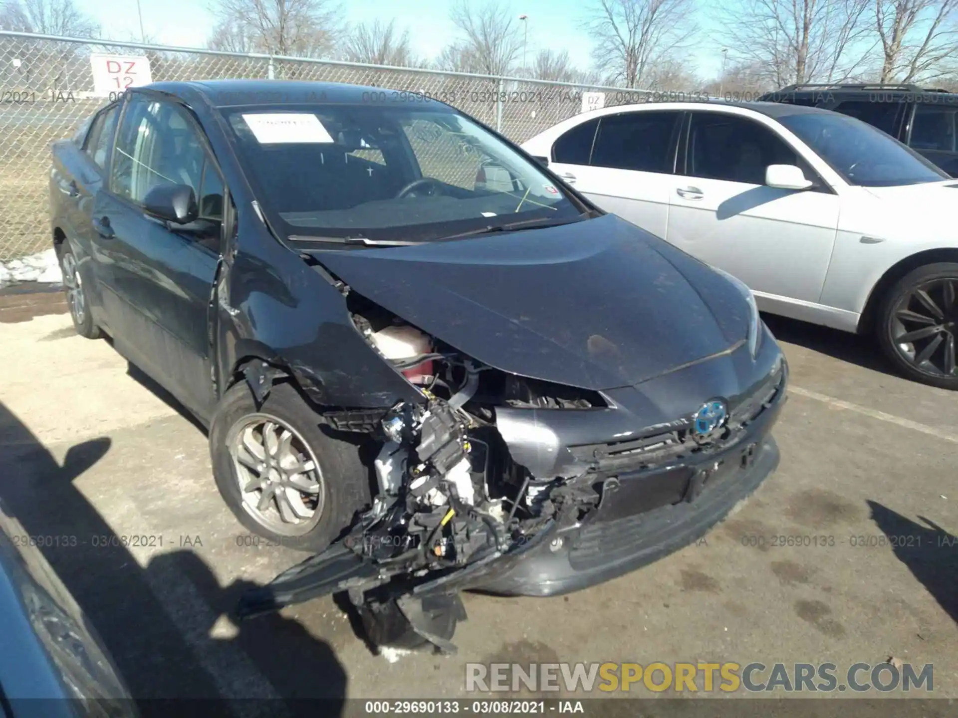 6 Photograph of a damaged car JTDL9RFU4K3001798 TOYOTA PRIUS 2019