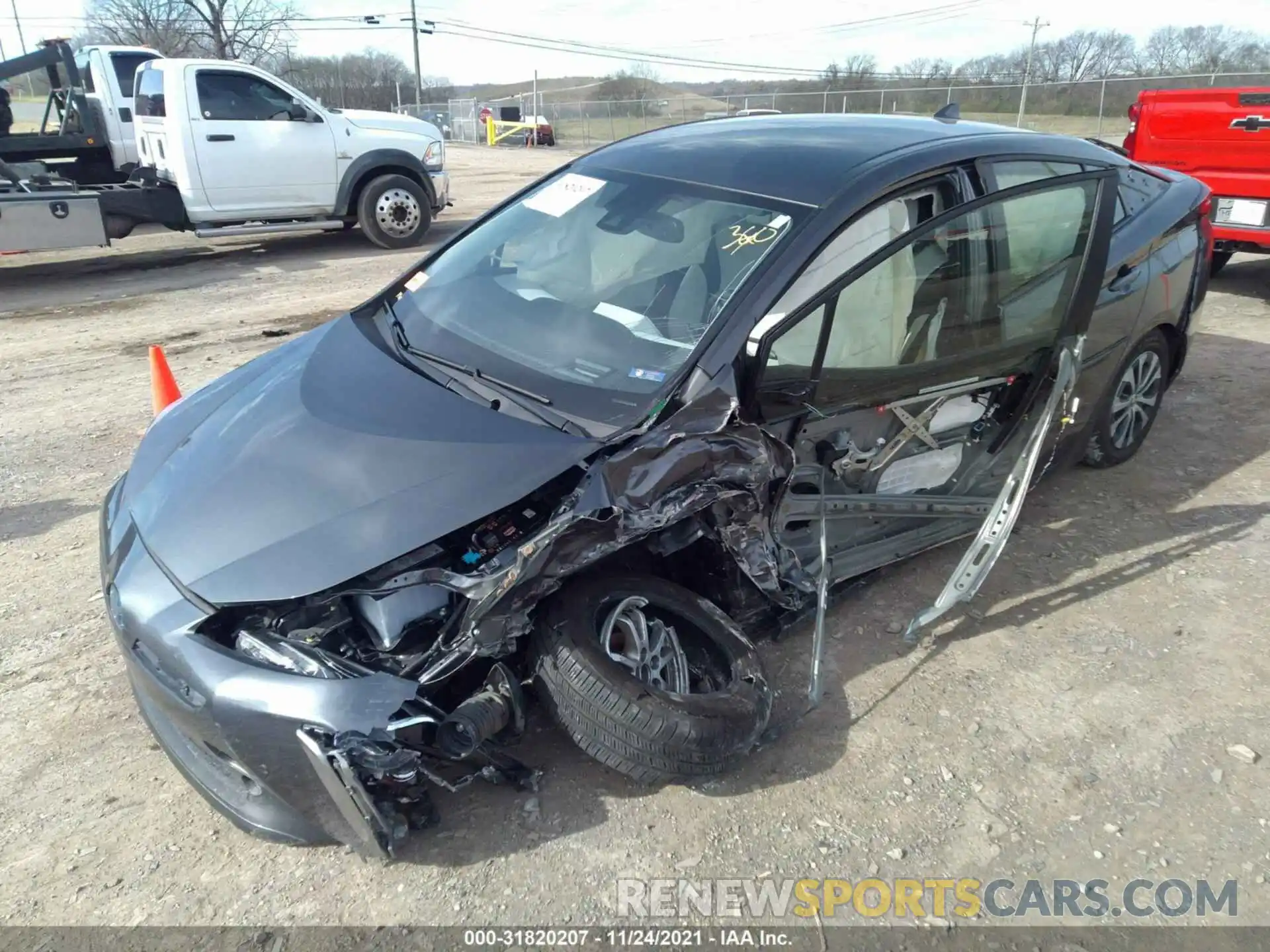 6 Photograph of a damaged car JTDL9RFU4K3003132 TOYOTA PRIUS 2019