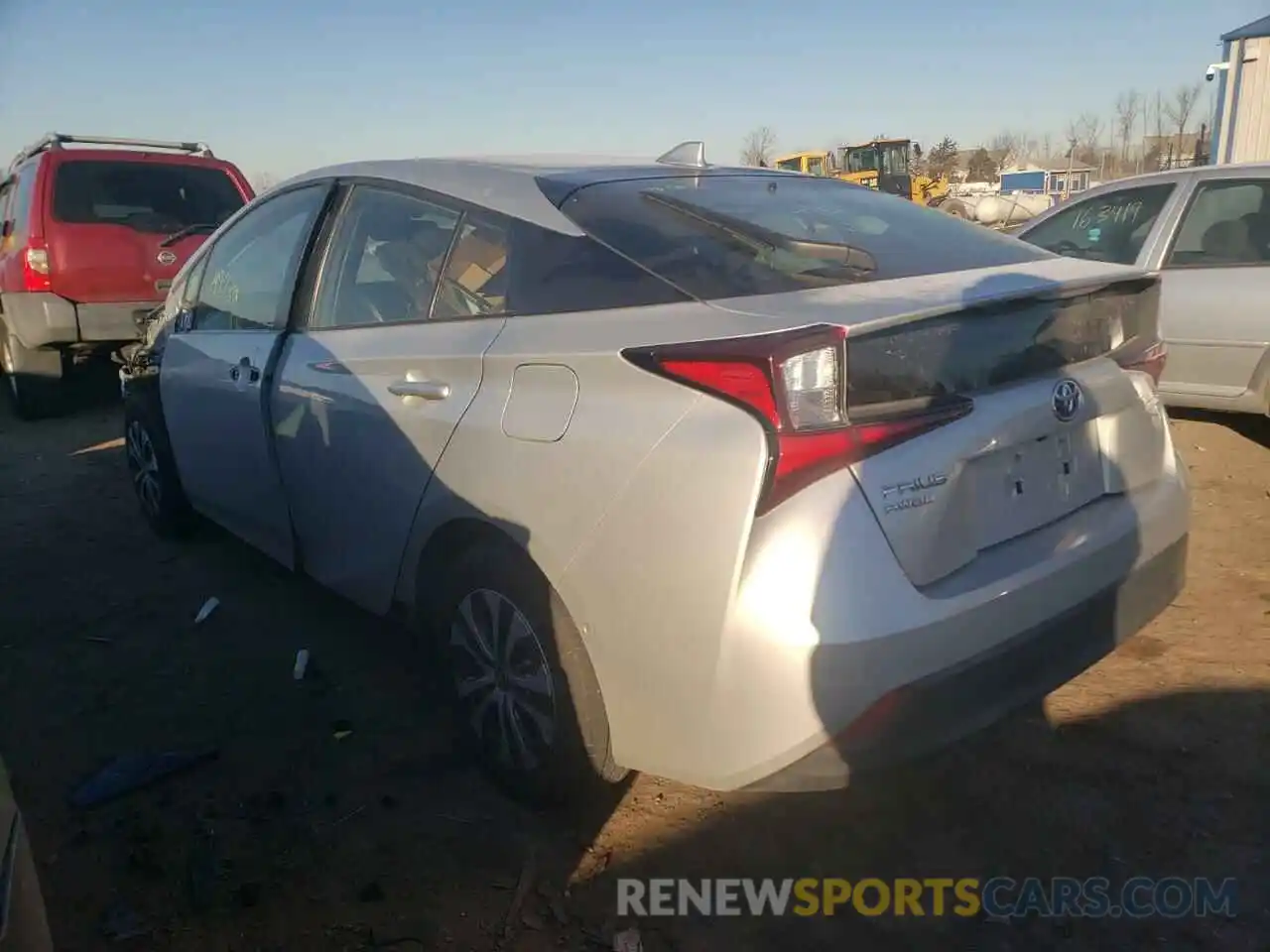 3 Photograph of a damaged car JTDL9RFU4K3003194 TOYOTA PRIUS 2019