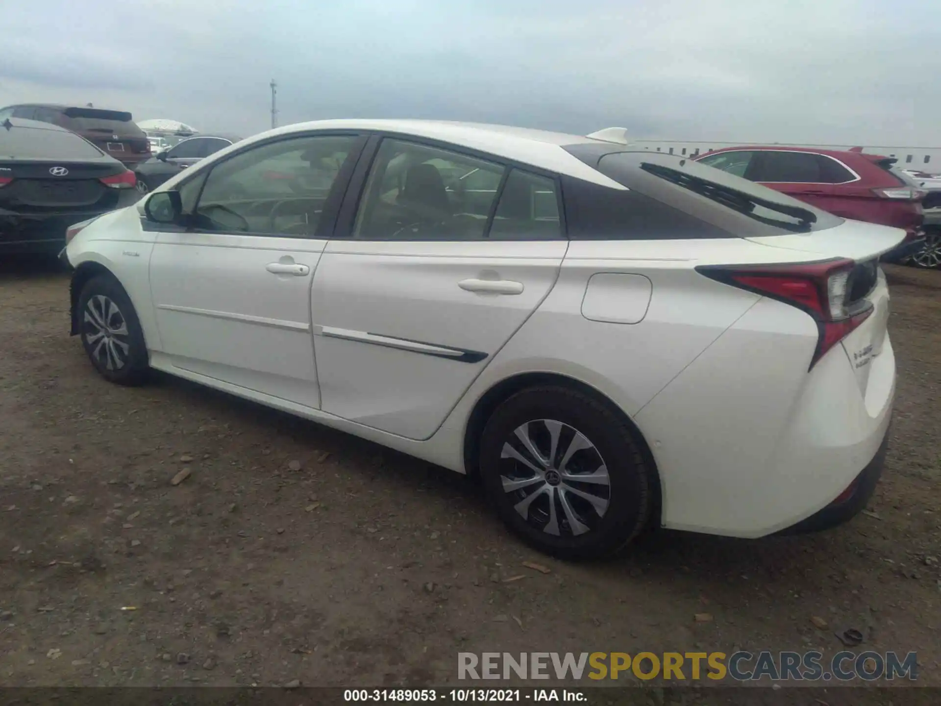 3 Photograph of a damaged car JTDL9RFU4K3003454 TOYOTA PRIUS 2019