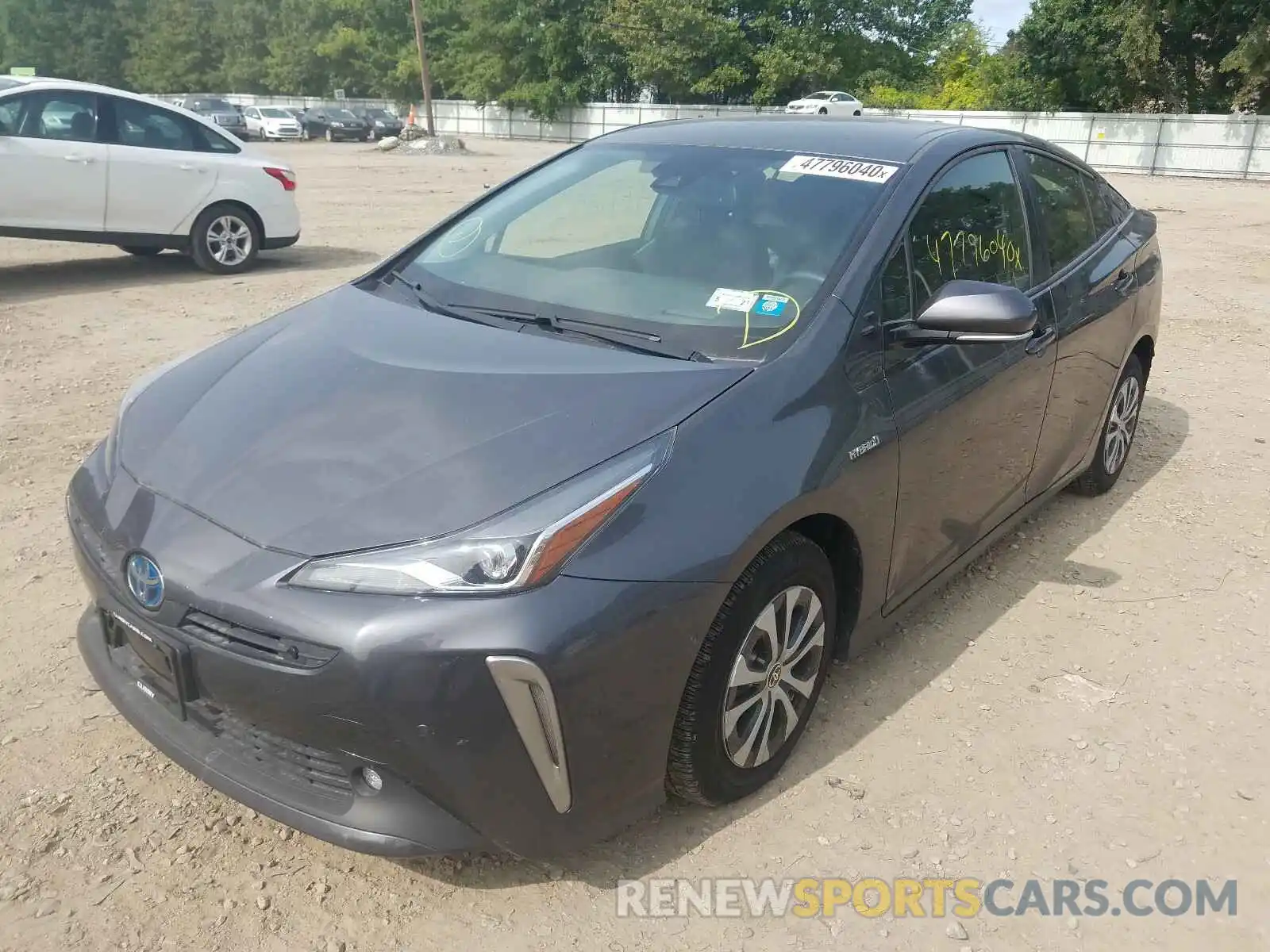 2 Photograph of a damaged car JTDL9RFU4K3004166 TOYOTA PRIUS 2019