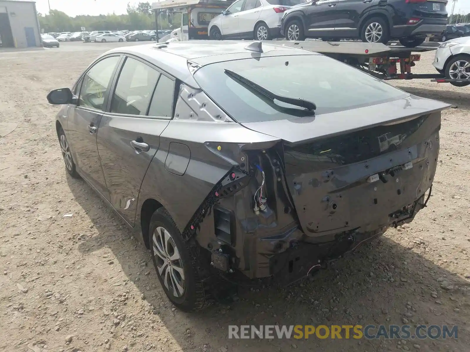 3 Photograph of a damaged car JTDL9RFU4K3004166 TOYOTA PRIUS 2019