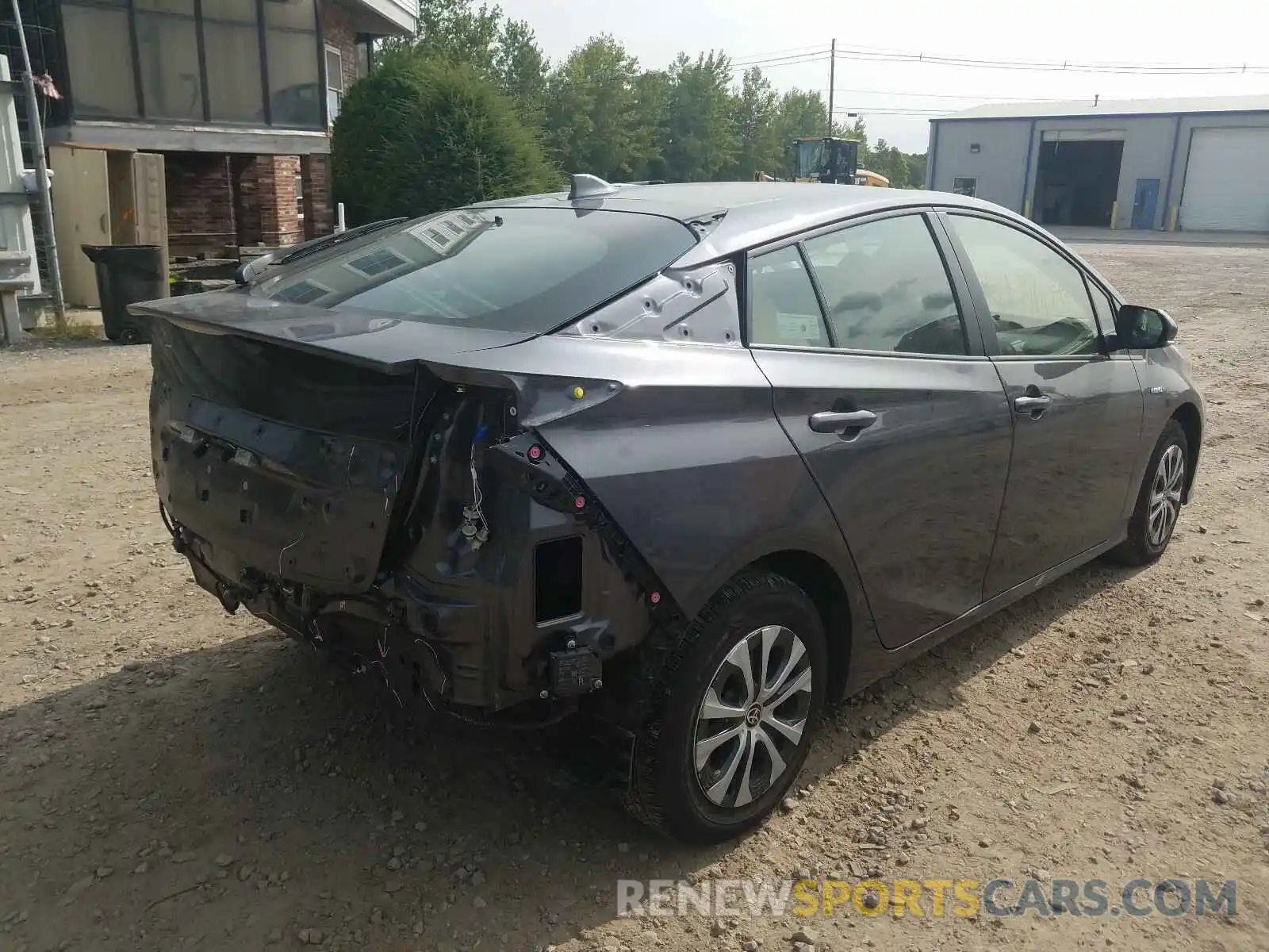 4 Photograph of a damaged car JTDL9RFU4K3004166 TOYOTA PRIUS 2019