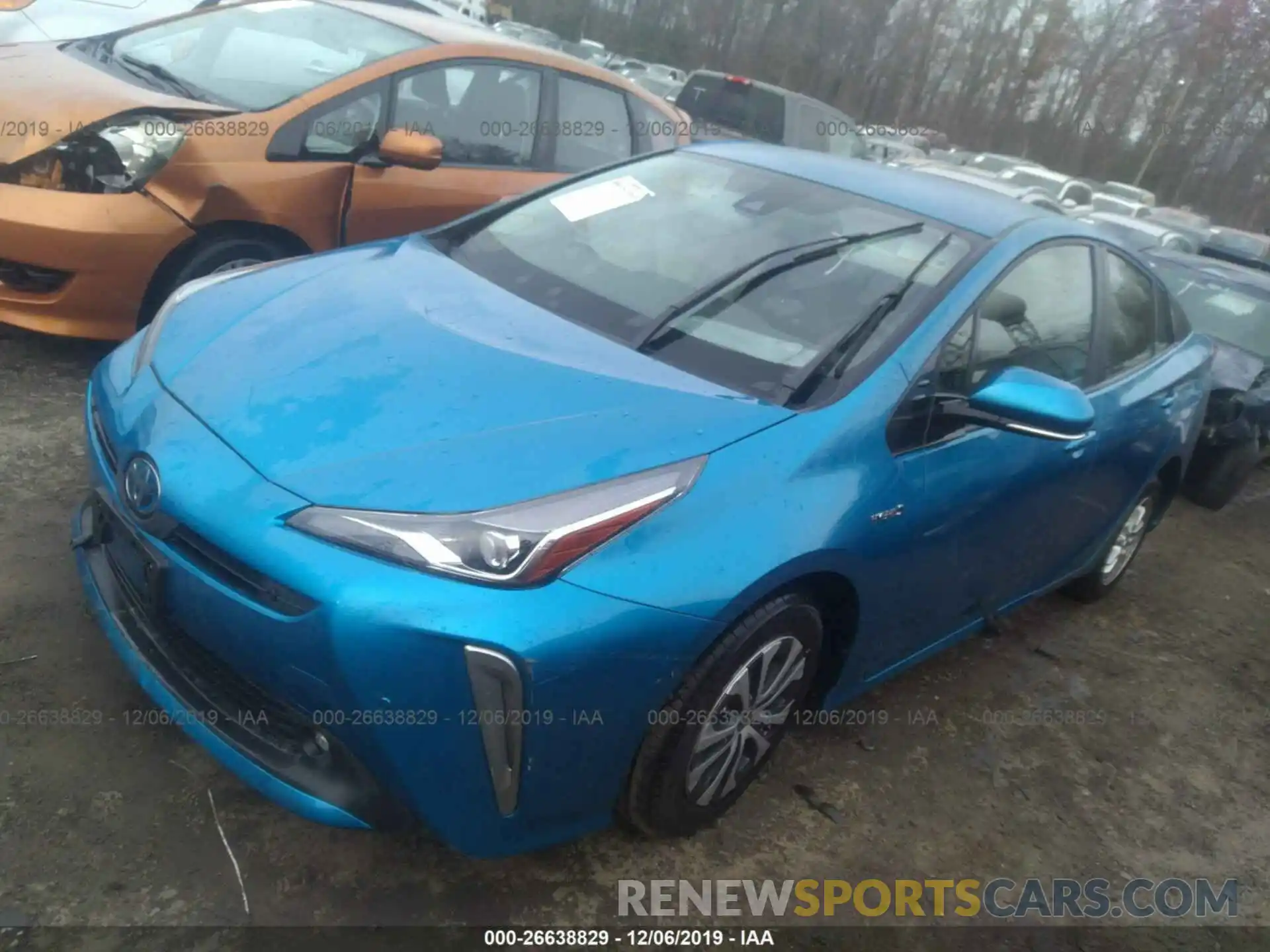 2 Photograph of a damaged car JTDL9RFU4K3004409 TOYOTA PRIUS 2019