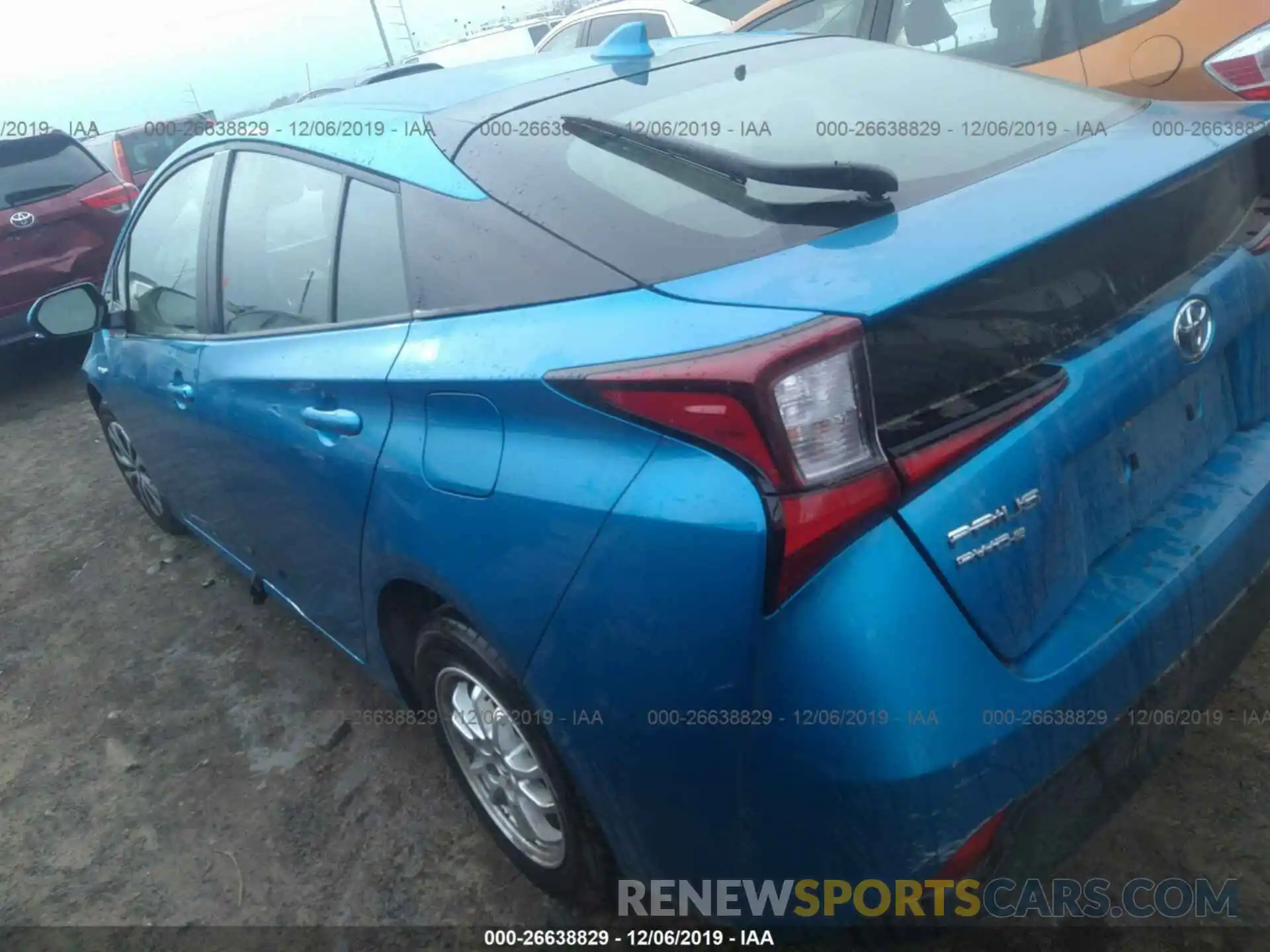 3 Photograph of a damaged car JTDL9RFU4K3004409 TOYOTA PRIUS 2019