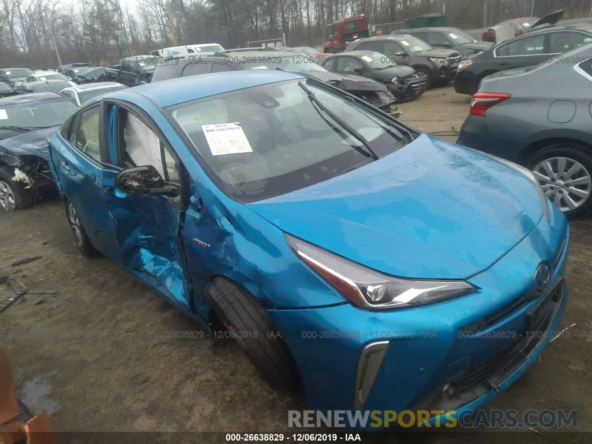 6 Photograph of a damaged car JTDL9RFU4K3004409 TOYOTA PRIUS 2019