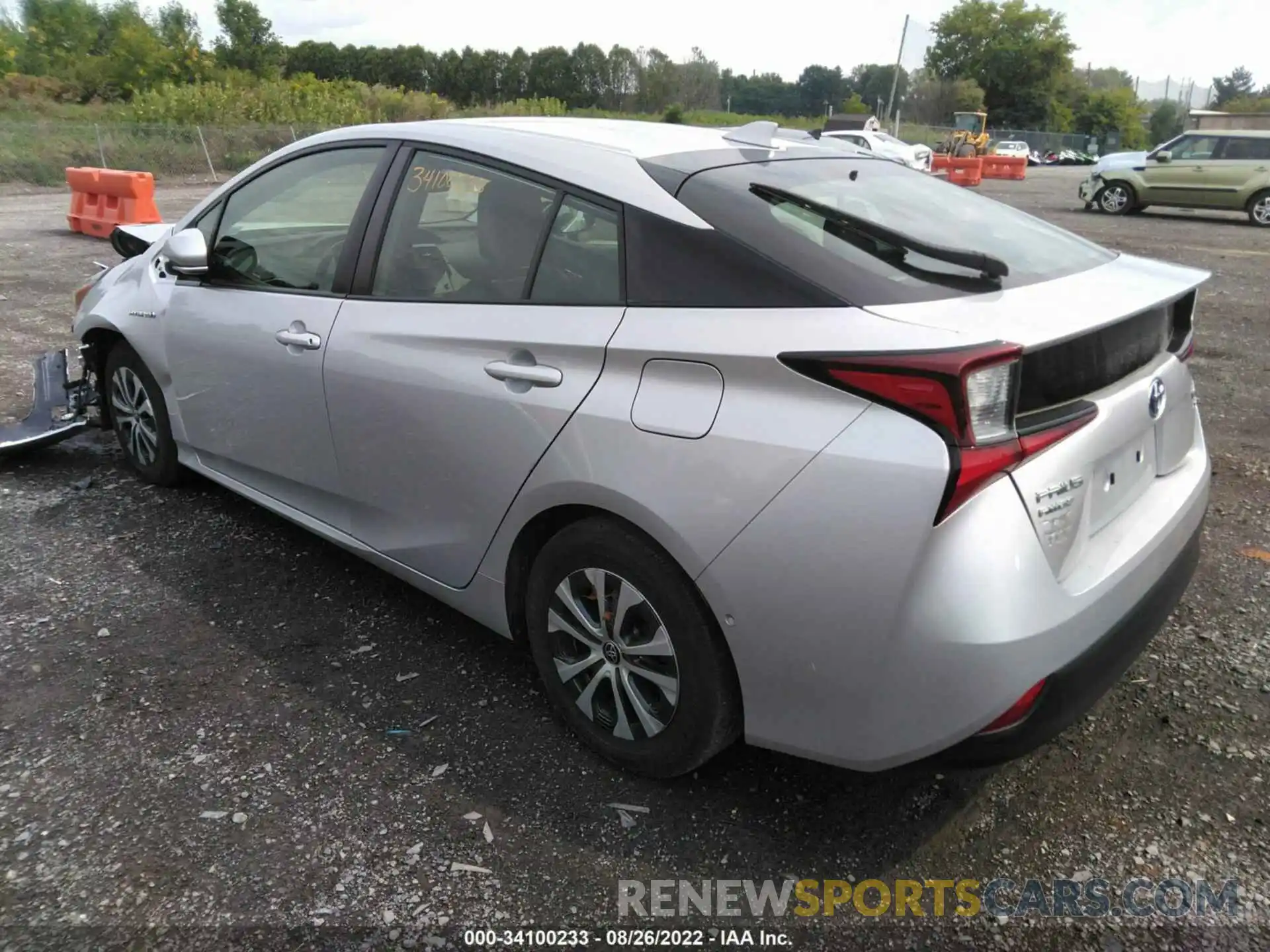 3 Photograph of a damaged car JTDL9RFU4K3006998 TOYOTA PRIUS 2019