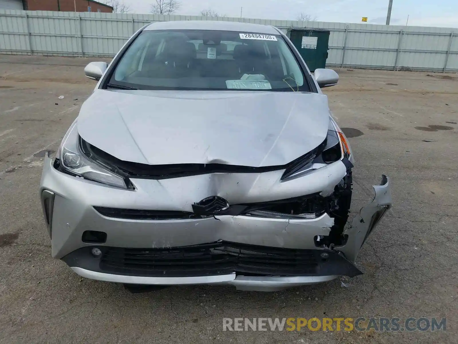 9 Photograph of a damaged car JTDL9RFU4K3007083 TOYOTA PRIUS 2019