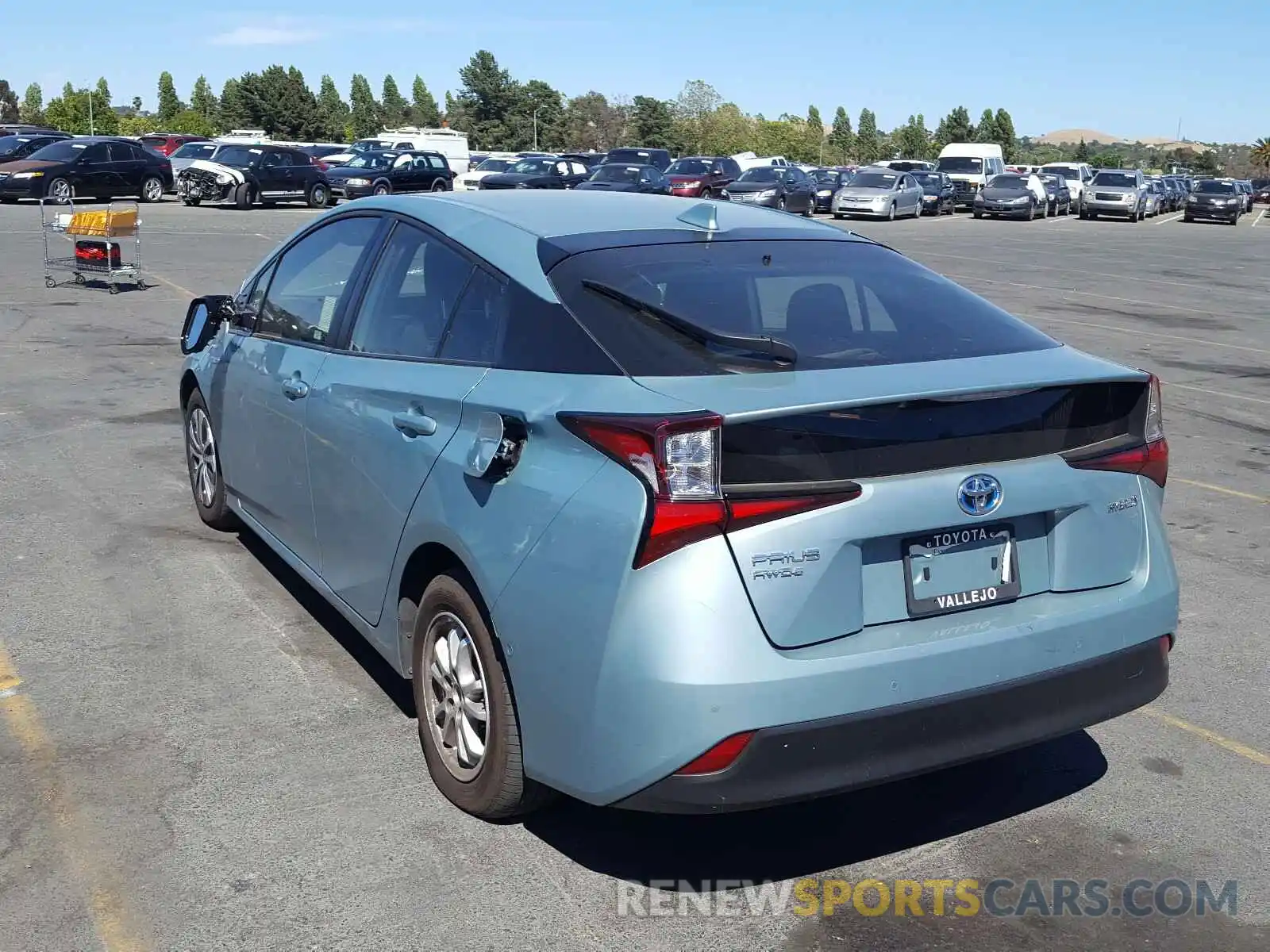 3 Photograph of a damaged car JTDL9RFU4K3008427 TOYOTA PRIUS 2019