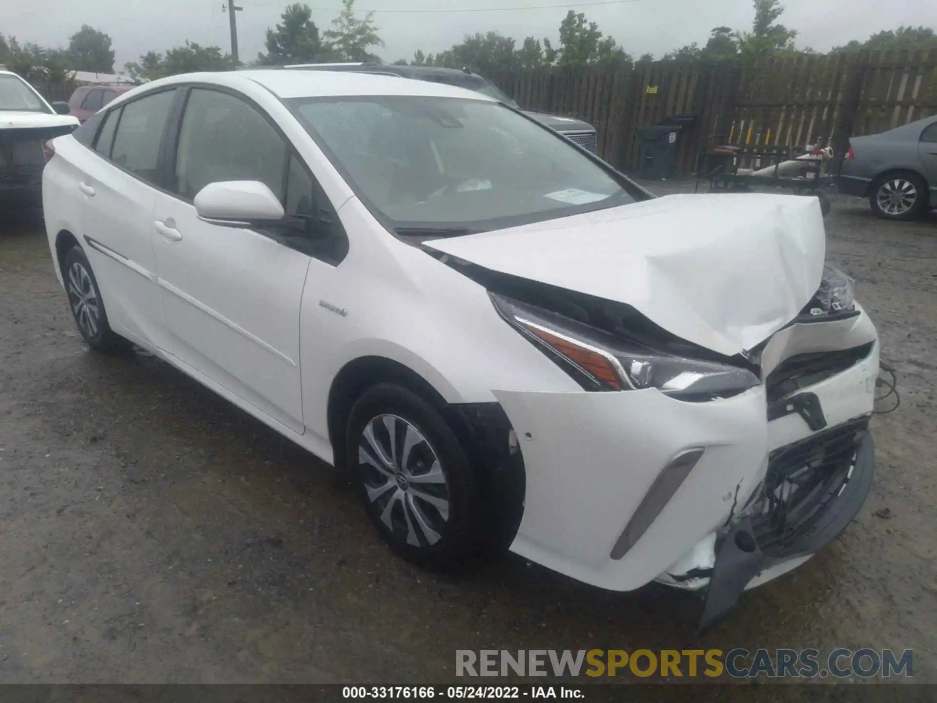 1 Photograph of a damaged car JTDL9RFU4K3009948 TOYOTA PRIUS 2019