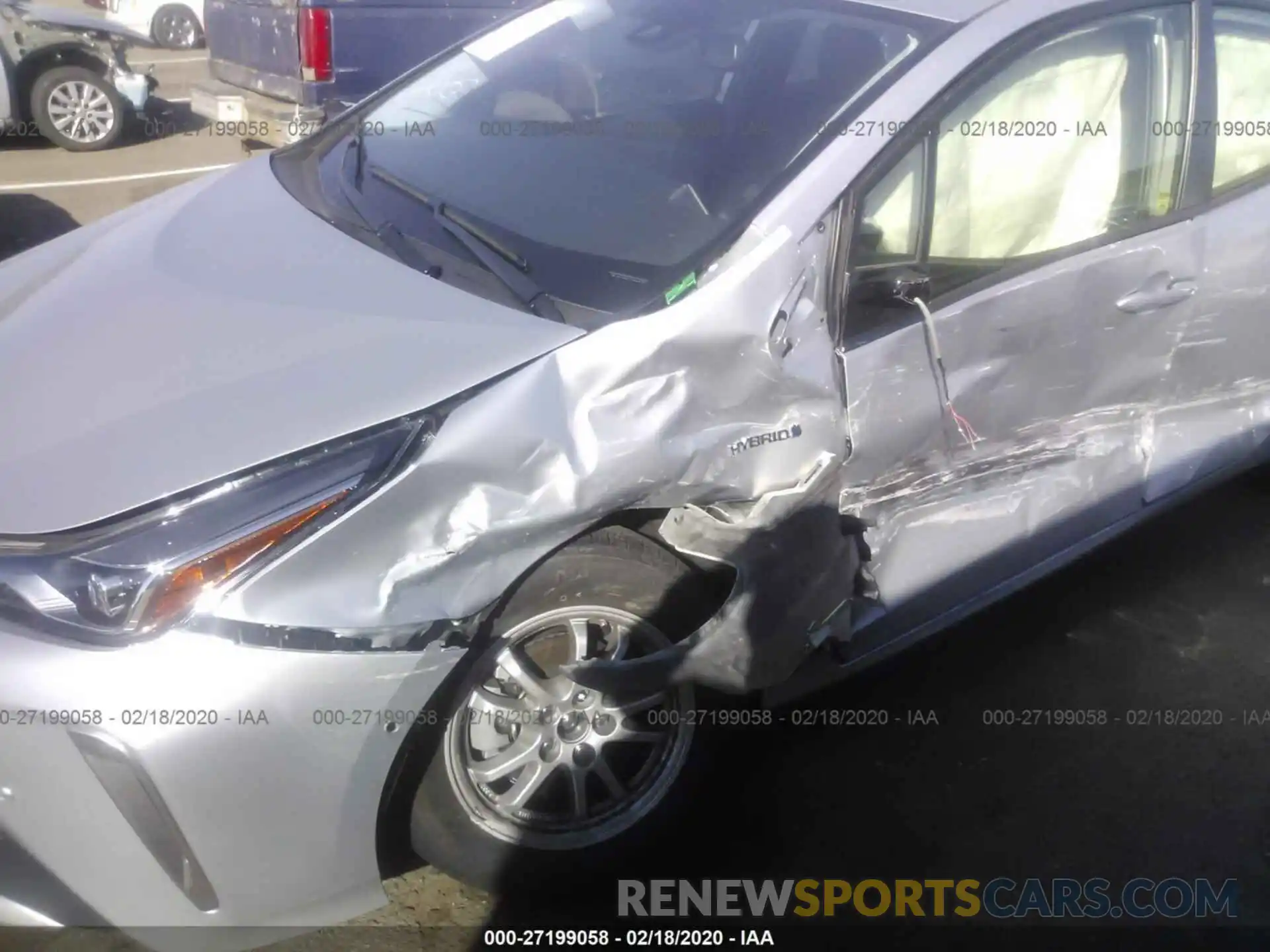 6 Photograph of a damaged car JTDL9RFU4K3012168 TOYOTA PRIUS 2019