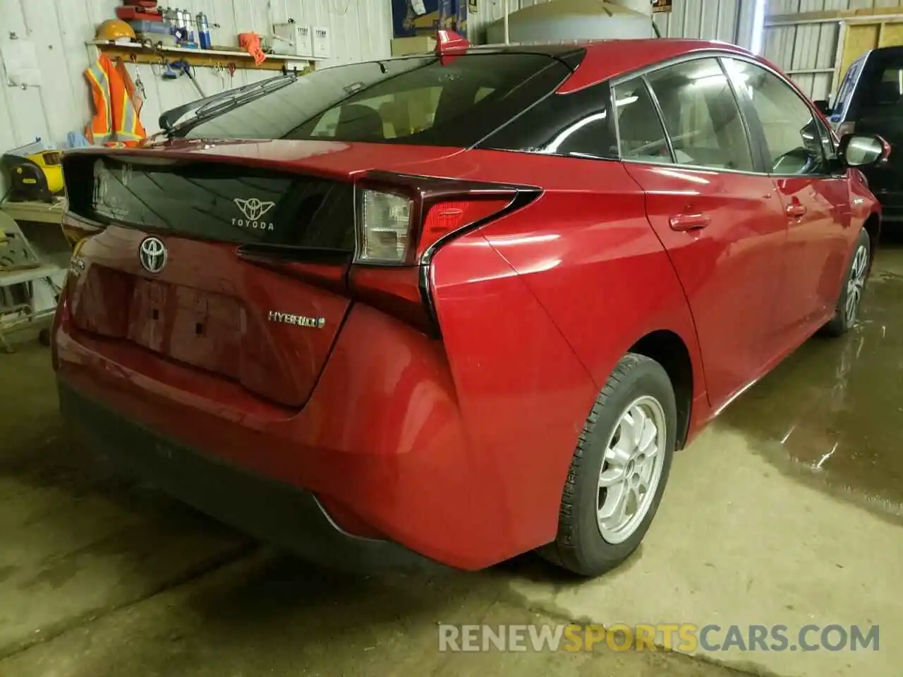 4 Photograph of a damaged car JTDL9RFU5K3000479 TOYOTA PRIUS 2019