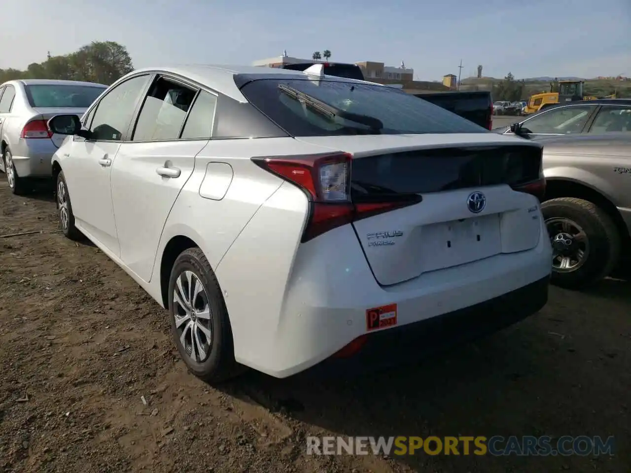 3 Photograph of a damaged car JTDL9RFU5K3003429 TOYOTA PRIUS 2019