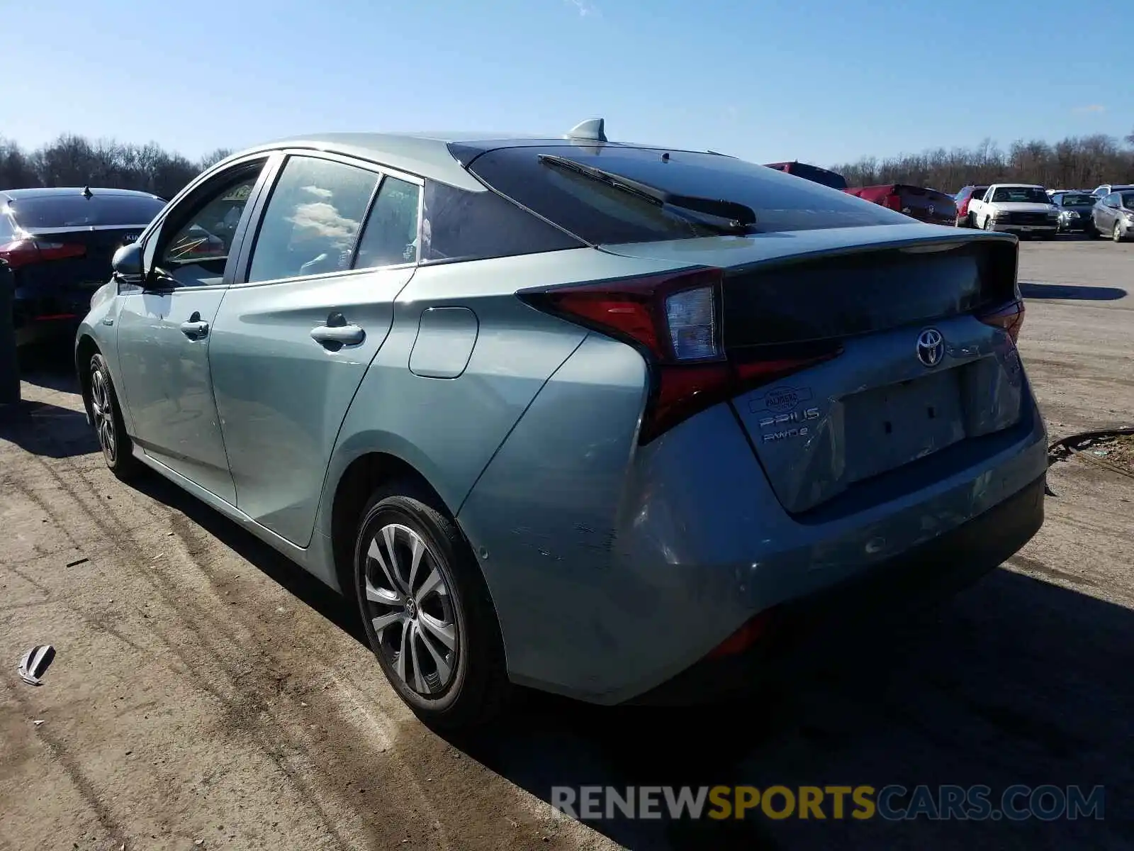 3 Photograph of a damaged car JTDL9RFU5K3004533 TOYOTA PRIUS 2019