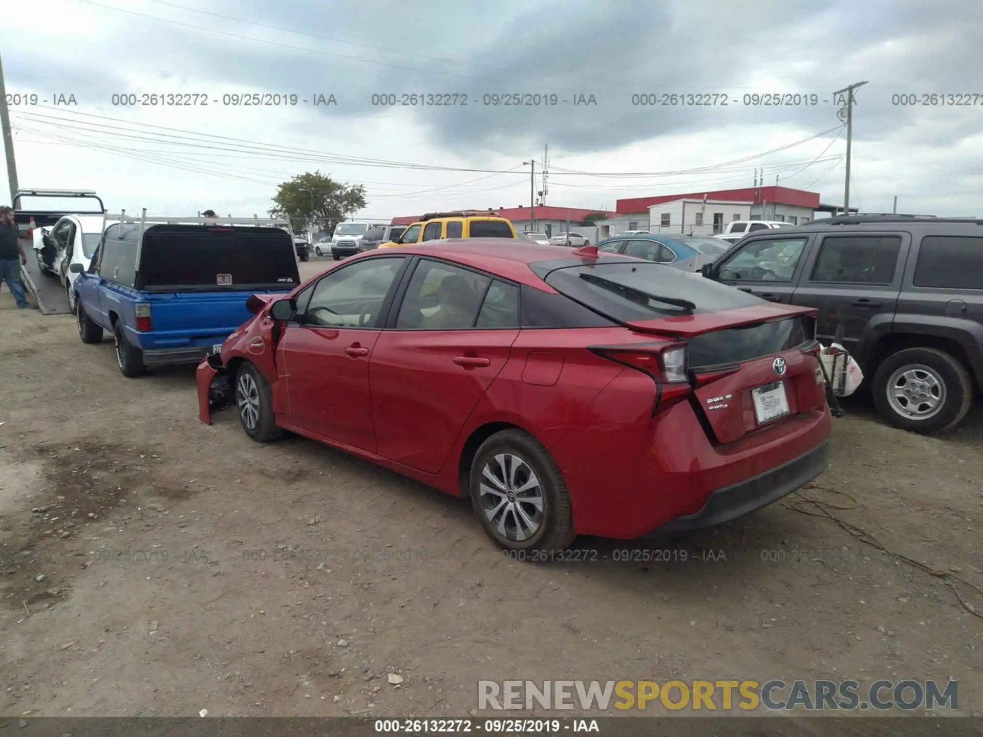 3 Photograph of a damaged car JTDL9RFU5K3006895 TOYOTA PRIUS 2019