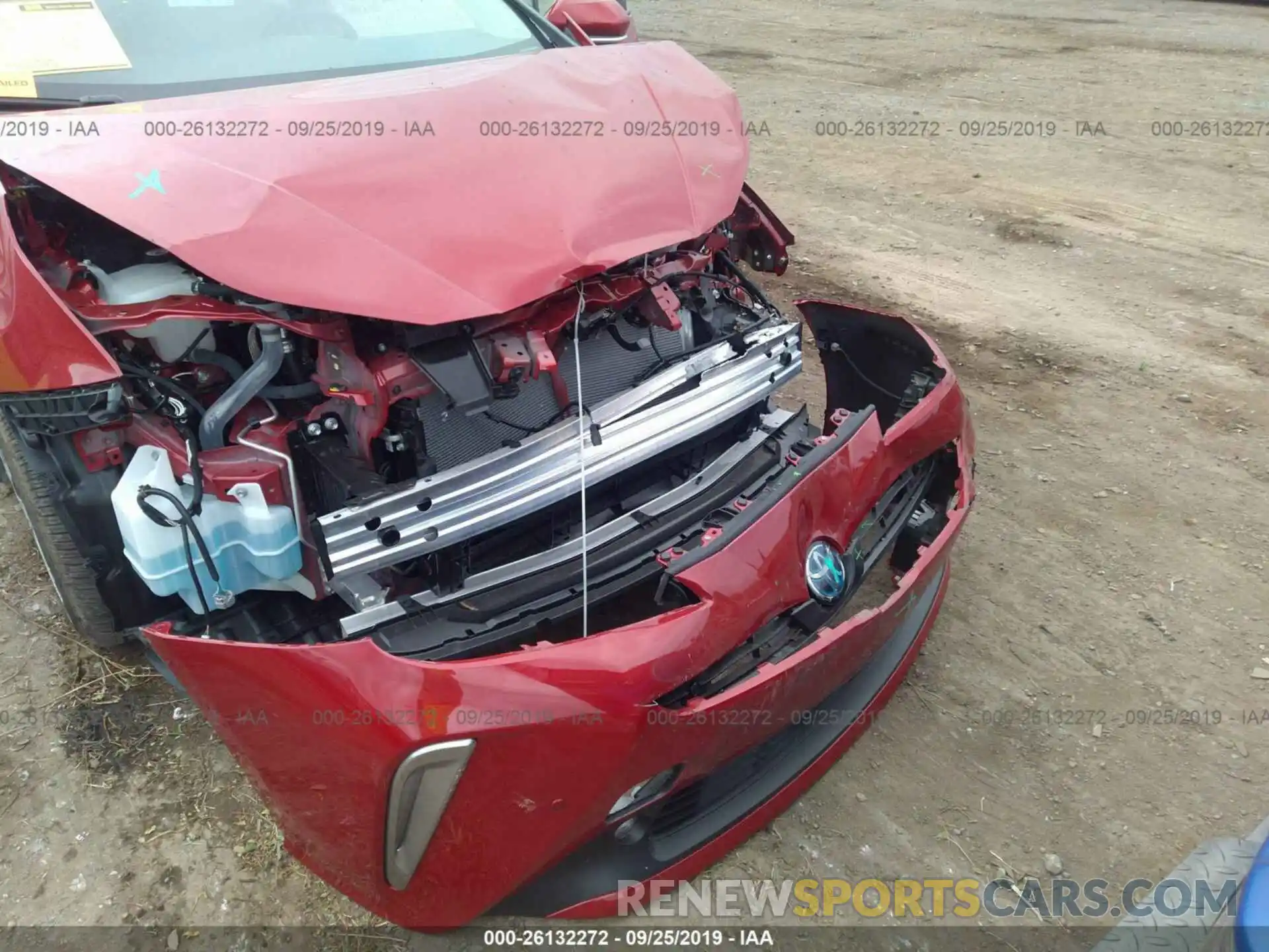 6 Photograph of a damaged car JTDL9RFU5K3006895 TOYOTA PRIUS 2019