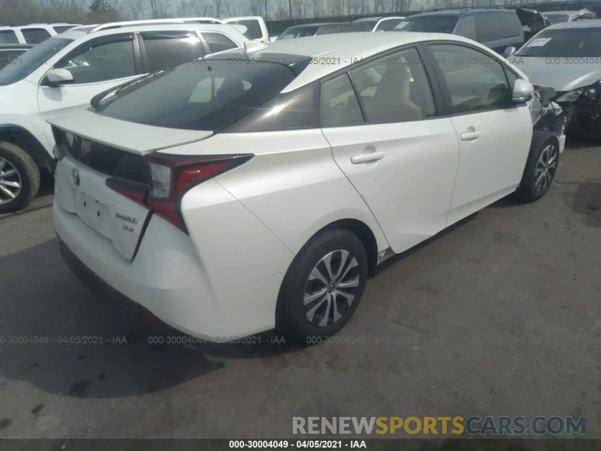 4 Photograph of a damaged car JTDL9RFU5K3007951 TOYOTA PRIUS 2019