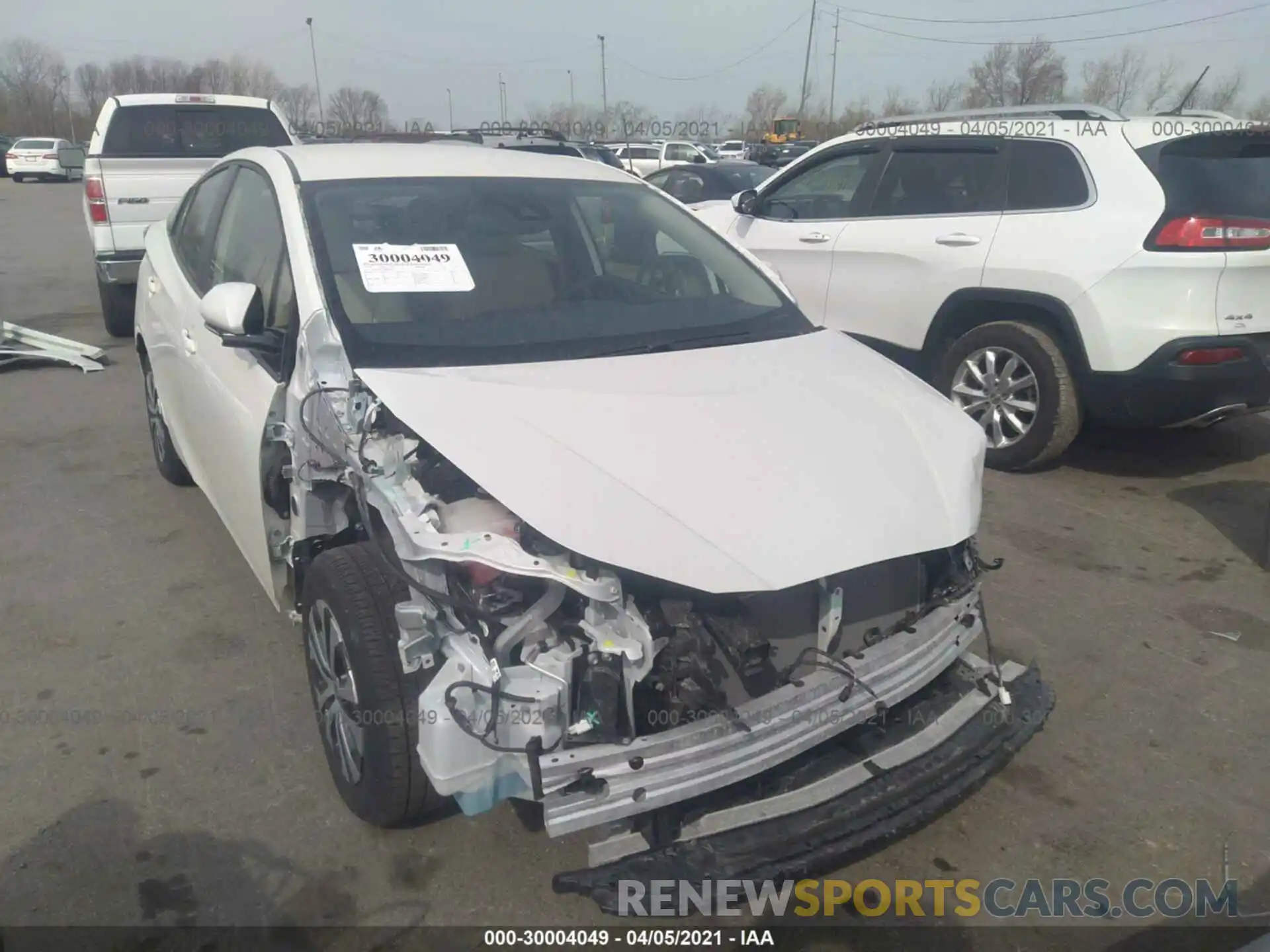 6 Photograph of a damaged car JTDL9RFU5K3007951 TOYOTA PRIUS 2019