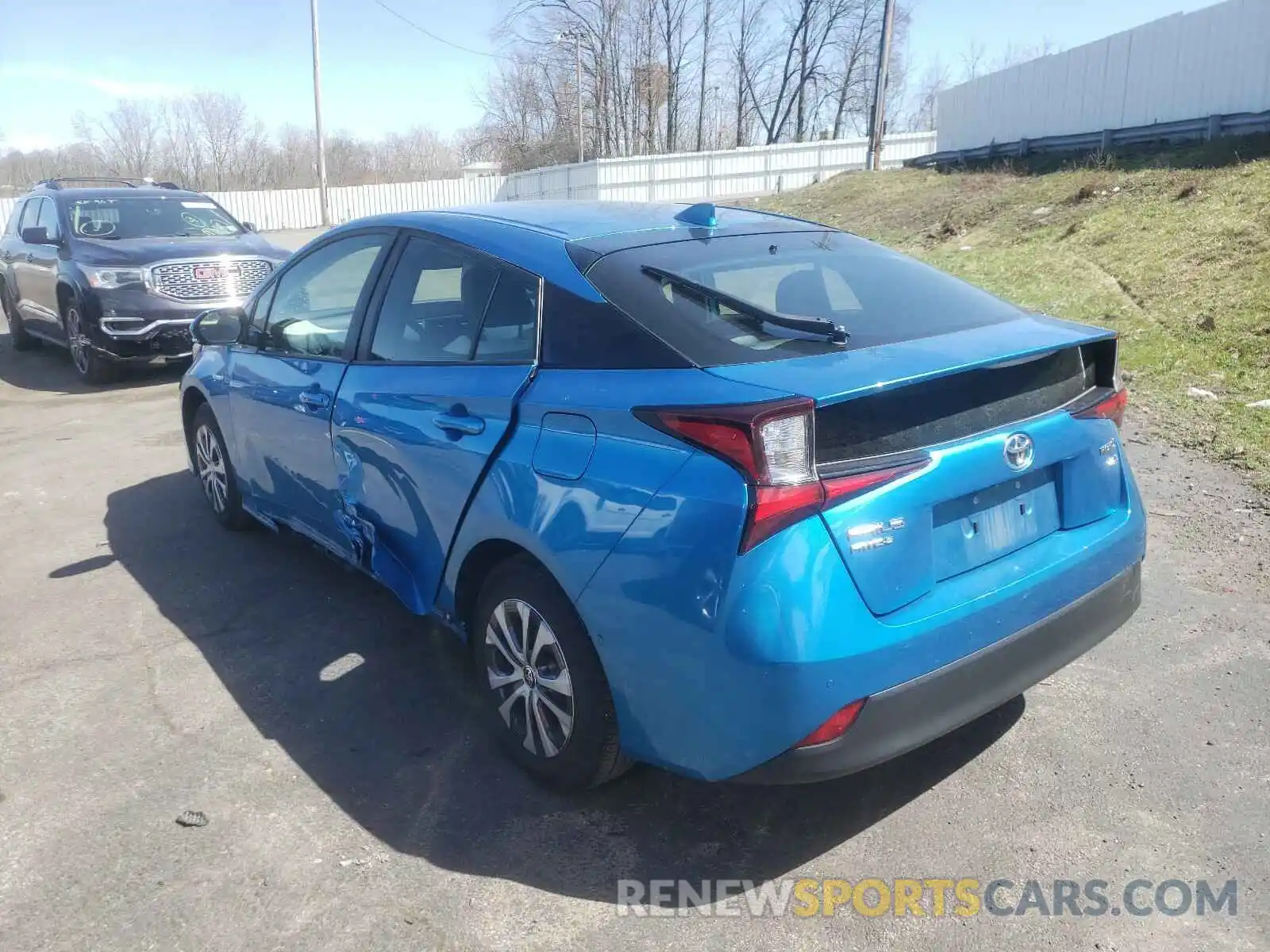 3 Photograph of a damaged car JTDL9RFU5K3008405 TOYOTA PRIUS 2019