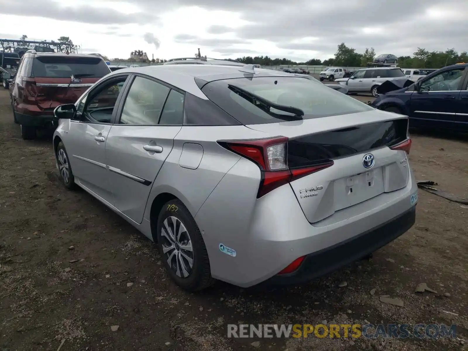 3 Photograph of a damaged car JTDL9RFU5K3008548 TOYOTA PRIUS 2019