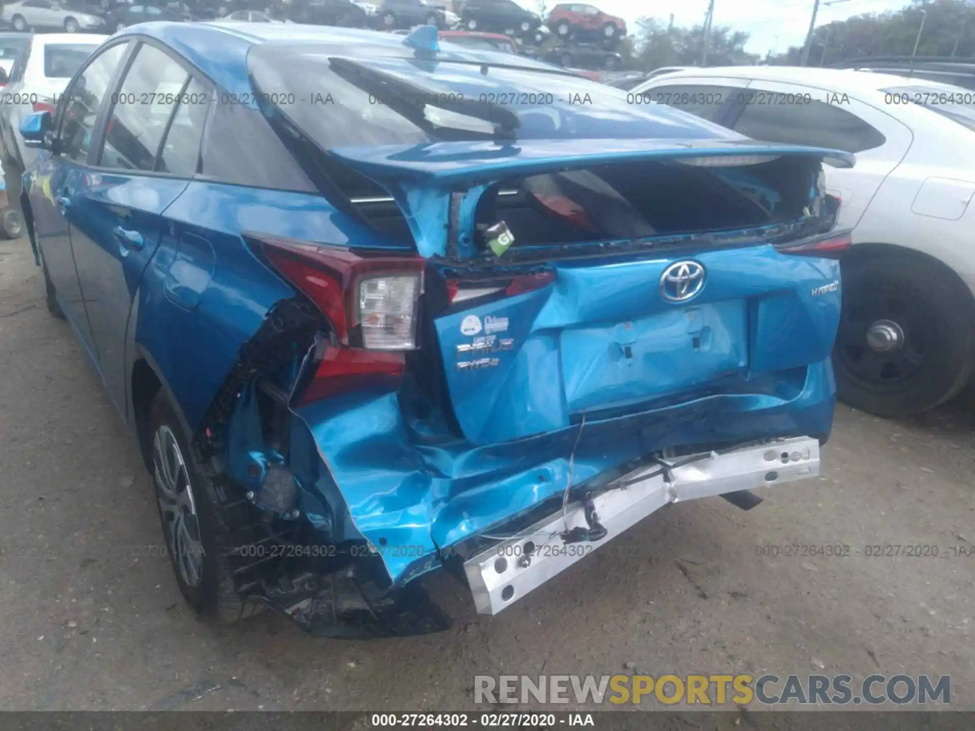 6 Photograph of a damaged car JTDL9RFU5K3009618 TOYOTA PRIUS 2019