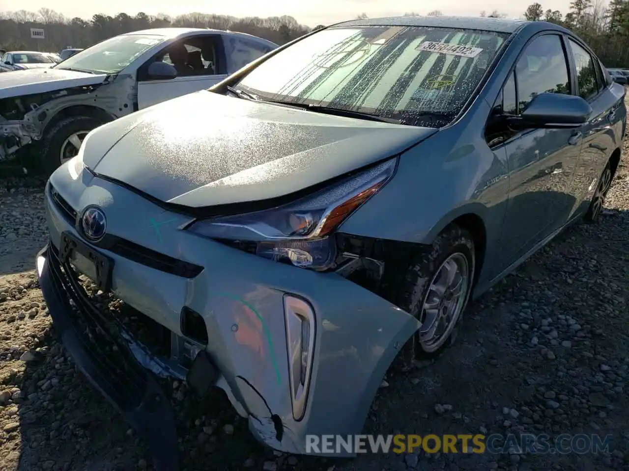 9 Photograph of a damaged car JTDL9RFU5K3011000 TOYOTA PRIUS 2019