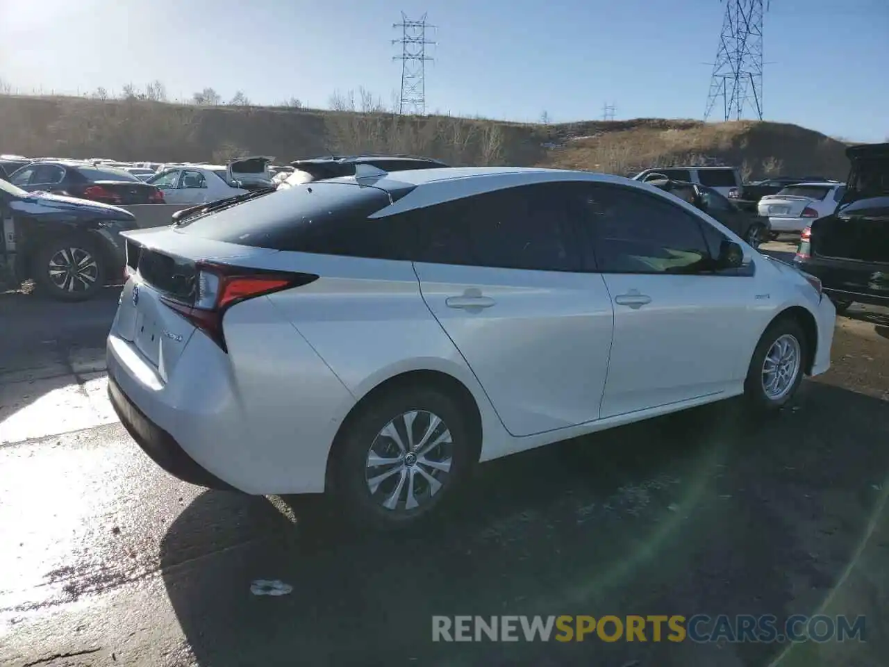 3 Photograph of a damaged car JTDL9RFU5K3011434 TOYOTA PRIUS 2019