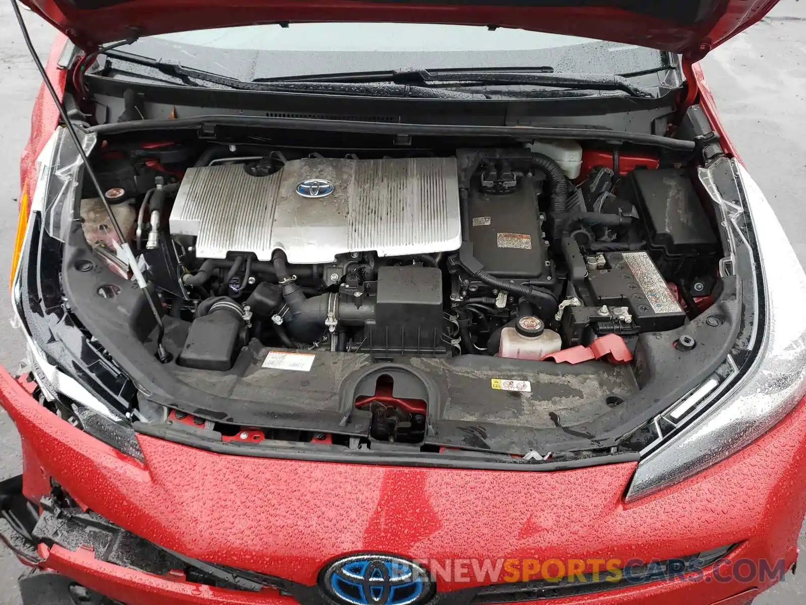 7 Photograph of a damaged car JTDL9RFU5K3012180 TOYOTA PRIUS 2019