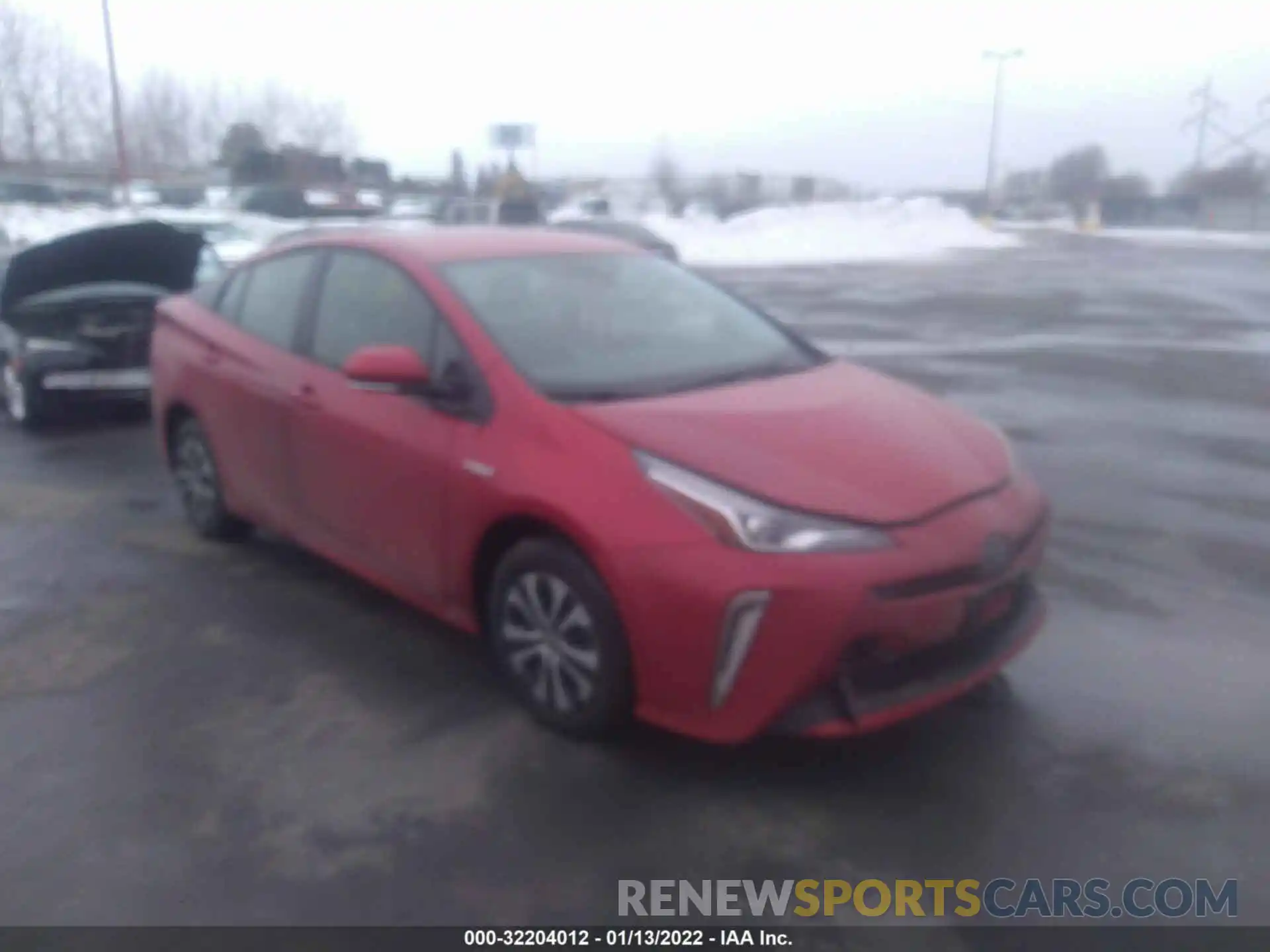 1 Photograph of a damaged car JTDL9RFU5K3012549 TOYOTA PRIUS 2019