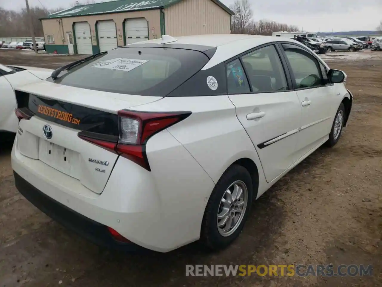 4 Photograph of a damaged car JTDL9RFU6K3002323 TOYOTA PRIUS 2019