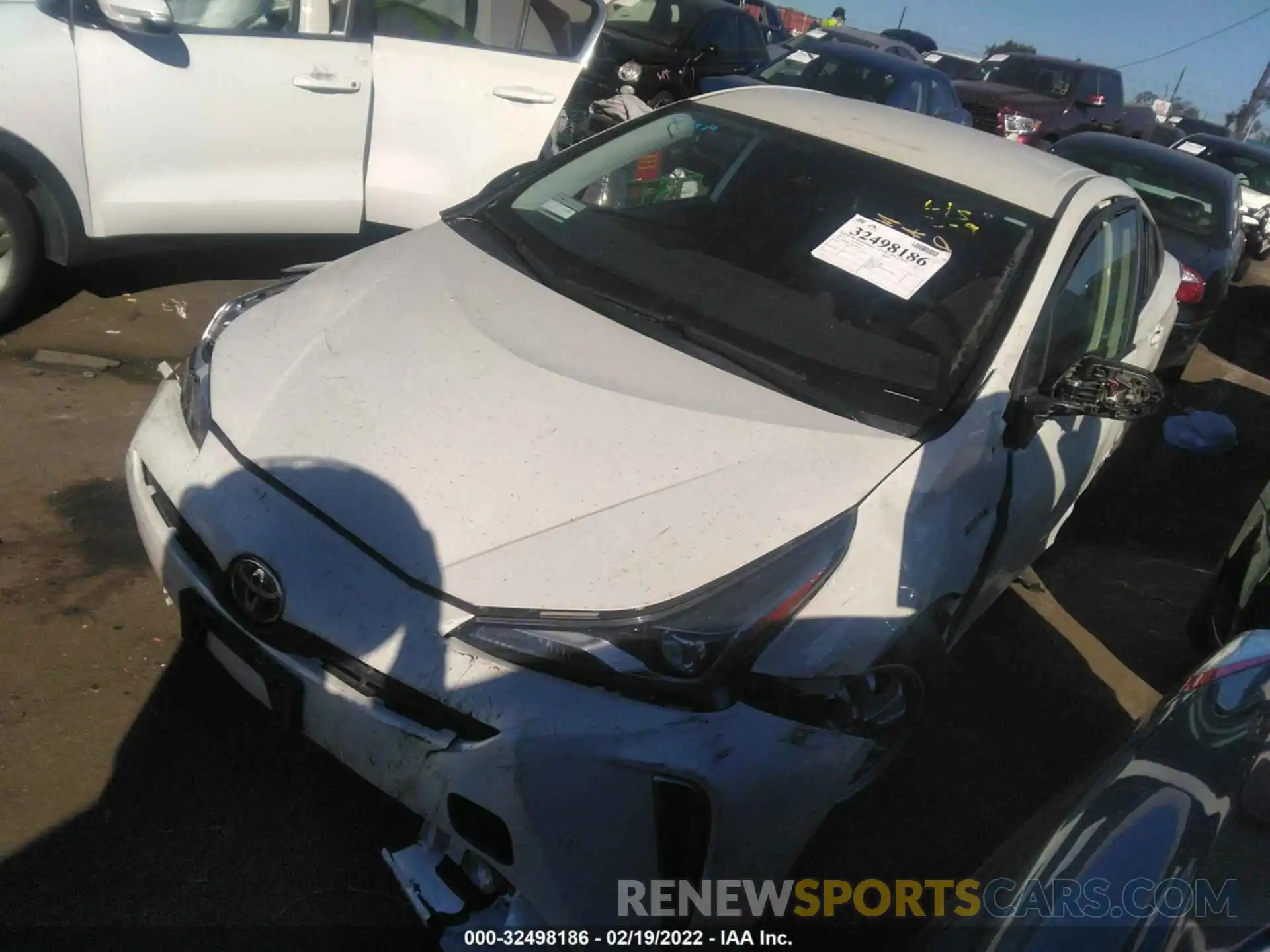 2 Photograph of a damaged car JTDL9RFU6K3005609 TOYOTA PRIUS 2019