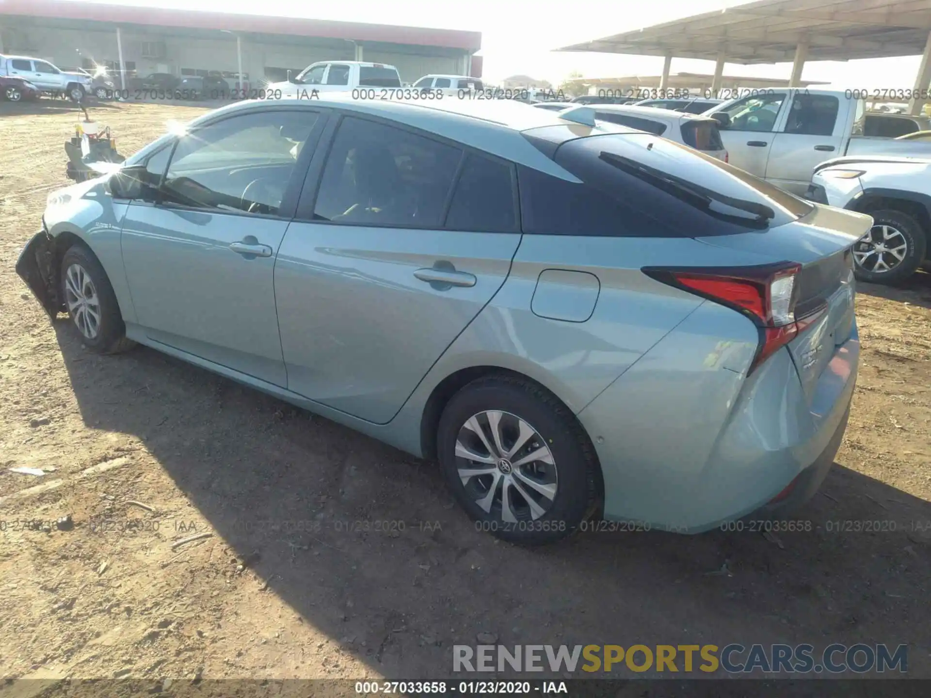 3 Photograph of a damaged car JTDL9RFU6K3006811 TOYOTA PRIUS 2019