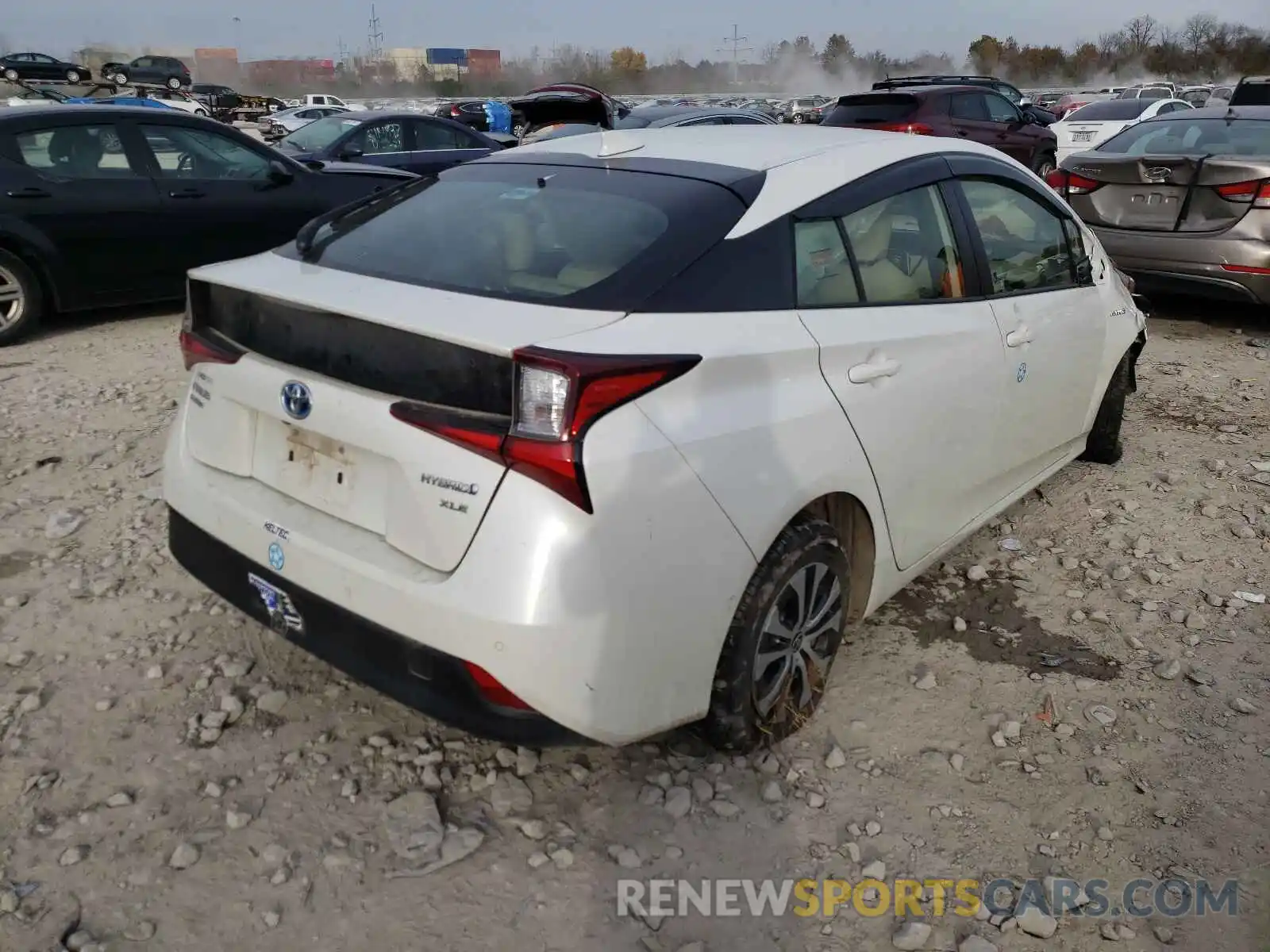 4 Photograph of a damaged car JTDL9RFU6K3006968 TOYOTA PRIUS 2019