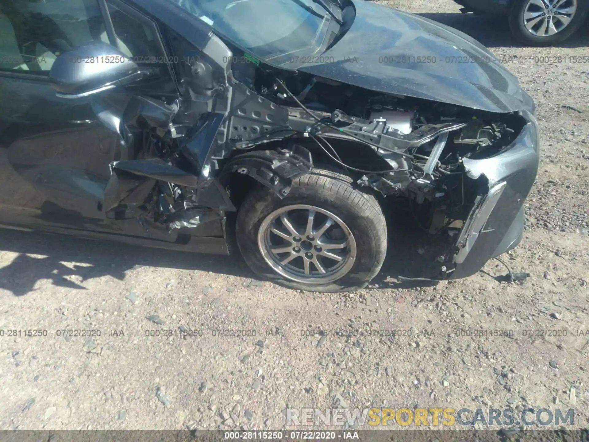 6 Фотография поврежденного автомобиля JTDL9RFU7K3001701 TOYOTA PRIUS 2019