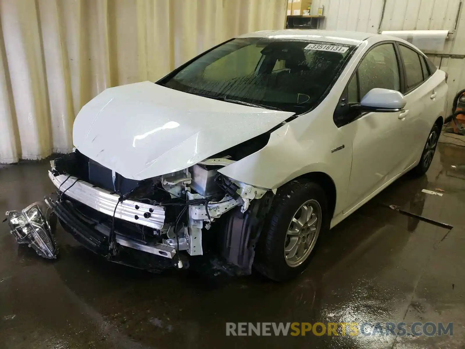 2 Photograph of a damaged car JTDL9RFU7K3003318 TOYOTA PRIUS 2019