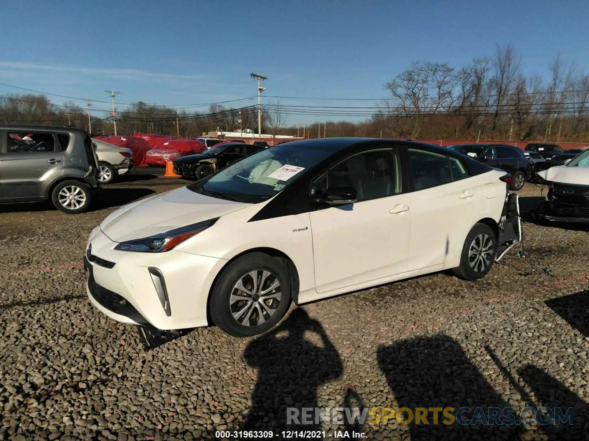 2 Photograph of a damaged car JTDL9RFU7K3005084 TOYOTA PRIUS 2019