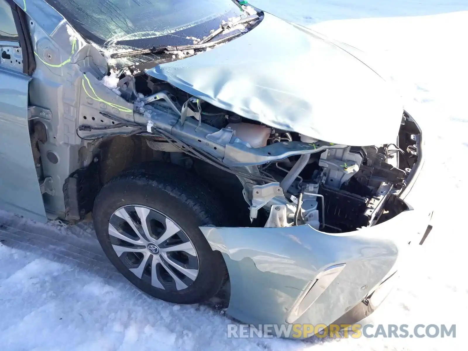 9 Photograph of a damaged car JTDL9RFU7K3005330 TOYOTA PRIUS 2019