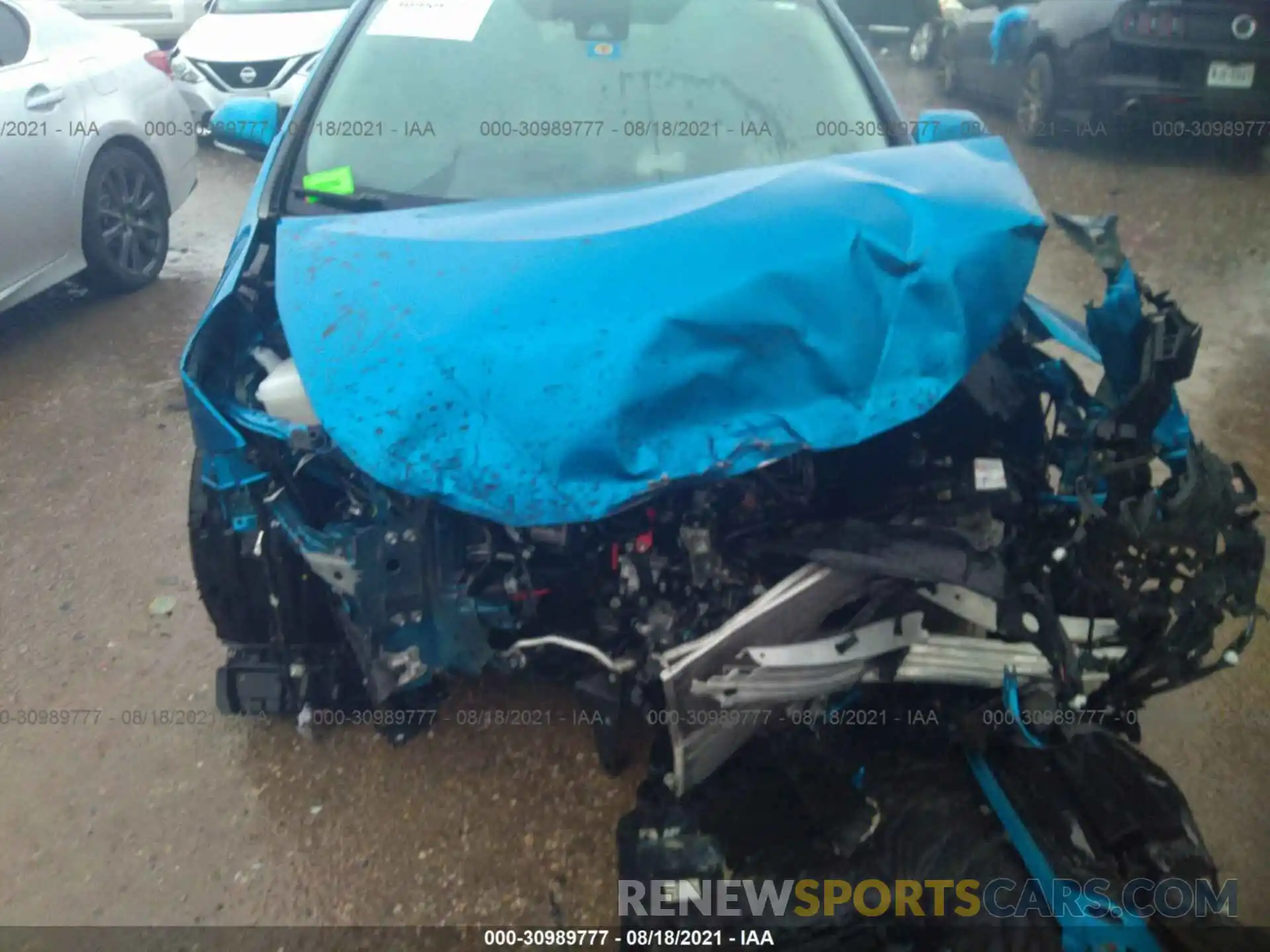 6 Photograph of a damaged car JTDL9RFU7K3005506 TOYOTA PRIUS 2019