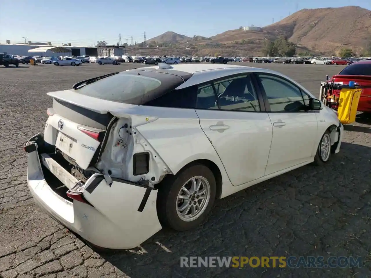 4 Photograph of a damaged car JTDL9RFU7K3006395 TOYOTA PRIUS 2019