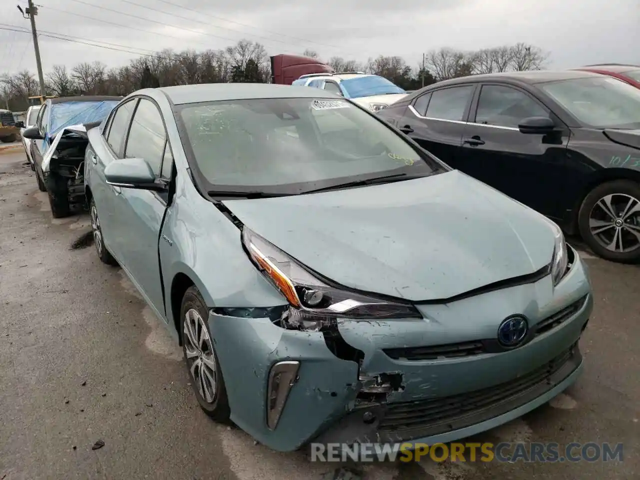 9 Photograph of a damaged car JTDL9RFU7K3007014 TOYOTA PRIUS 2019